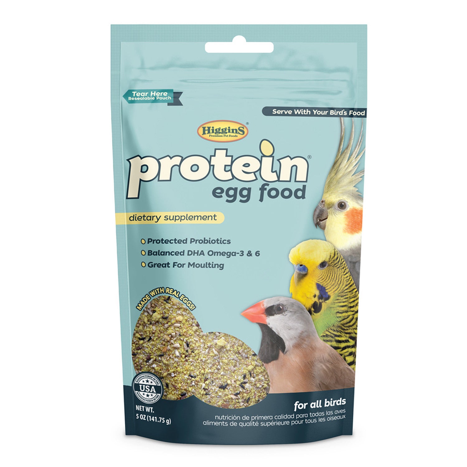Higgins Protein Egg Bird Food
