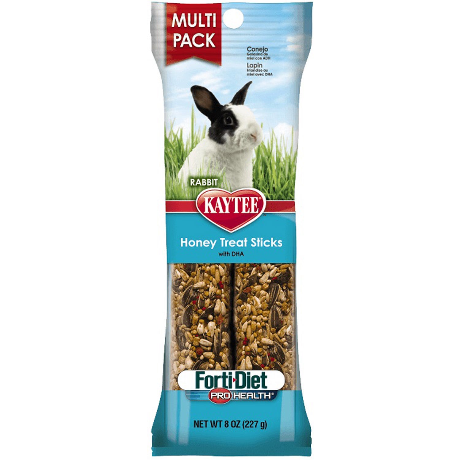 Kaytee Forti-Diet Pro Health Rabbit Honey Treat Stick Multi Pack Small Animal Treat