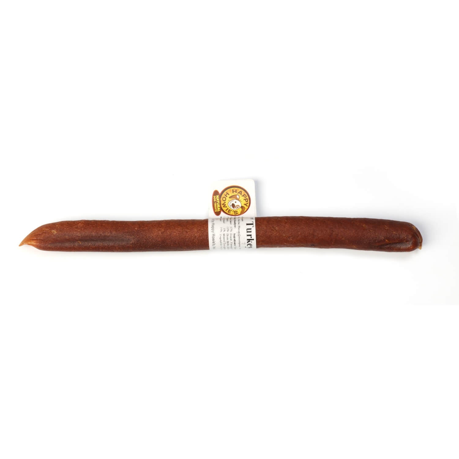 Happy Howie's Single Turkey Sausage Dog Treat, 12