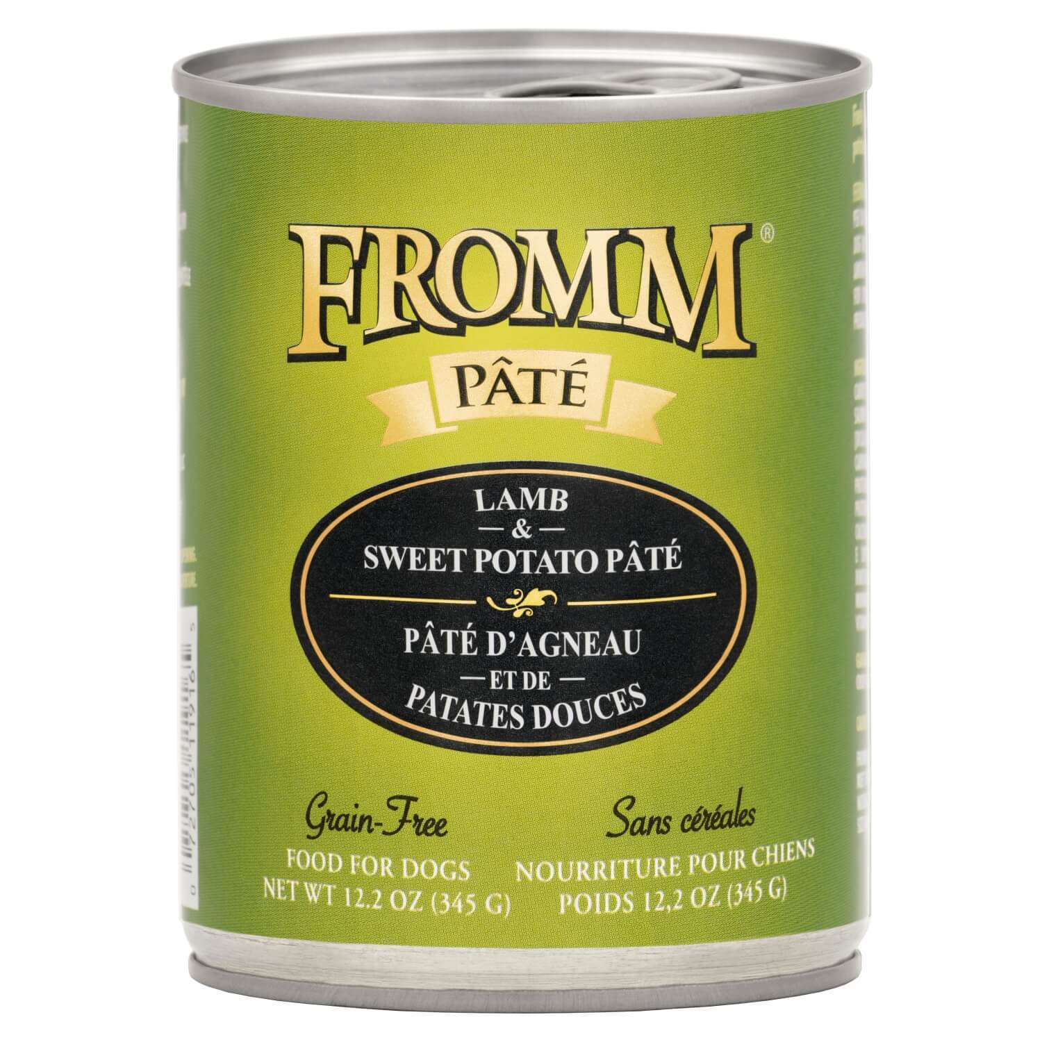Fromm Pâté Lamb & Sweet Potato Pâté Food For Dogs 12.2 Oz