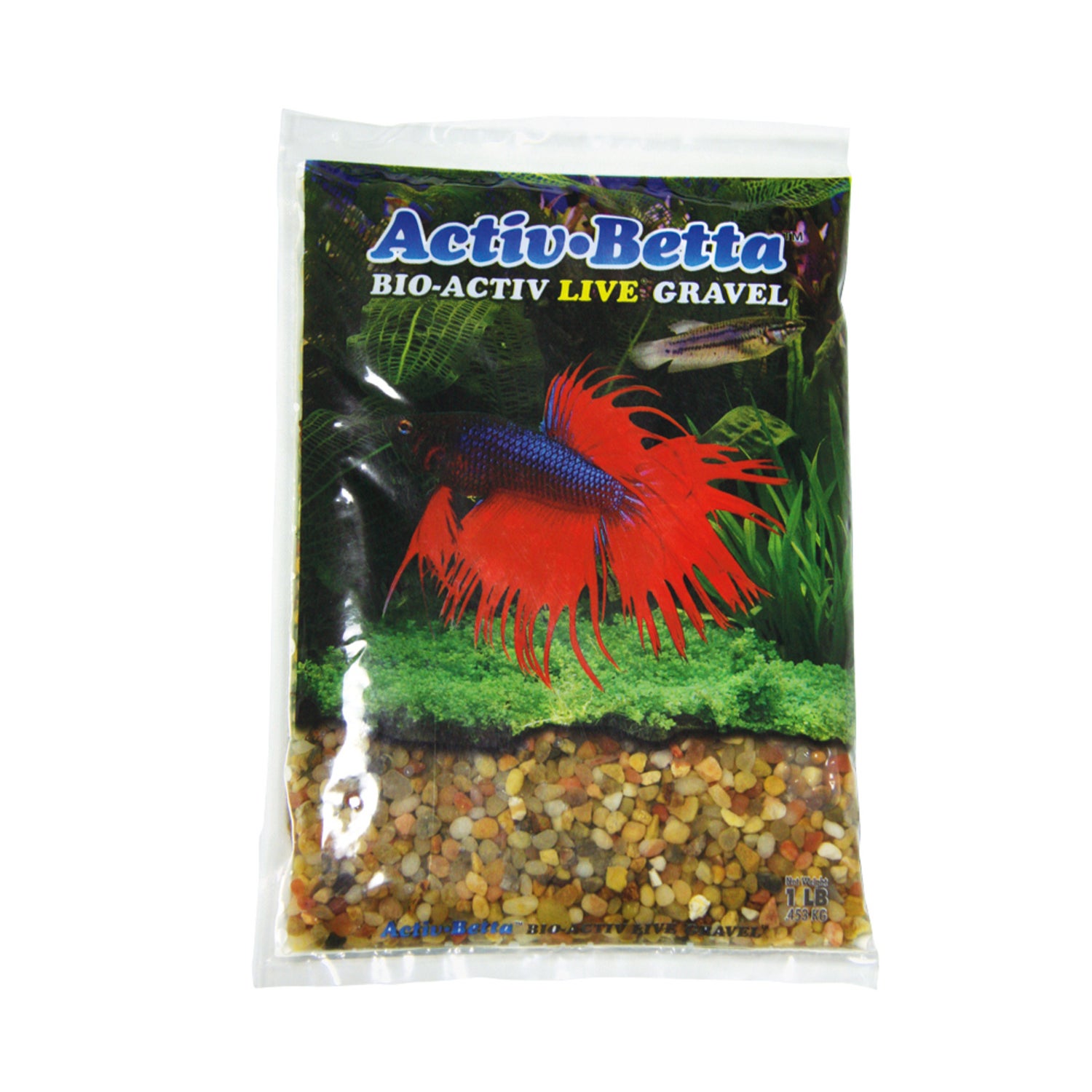 Activ-Betta Bio-Activ Live Betta Gems Aquarium Gravel, 1-Lb