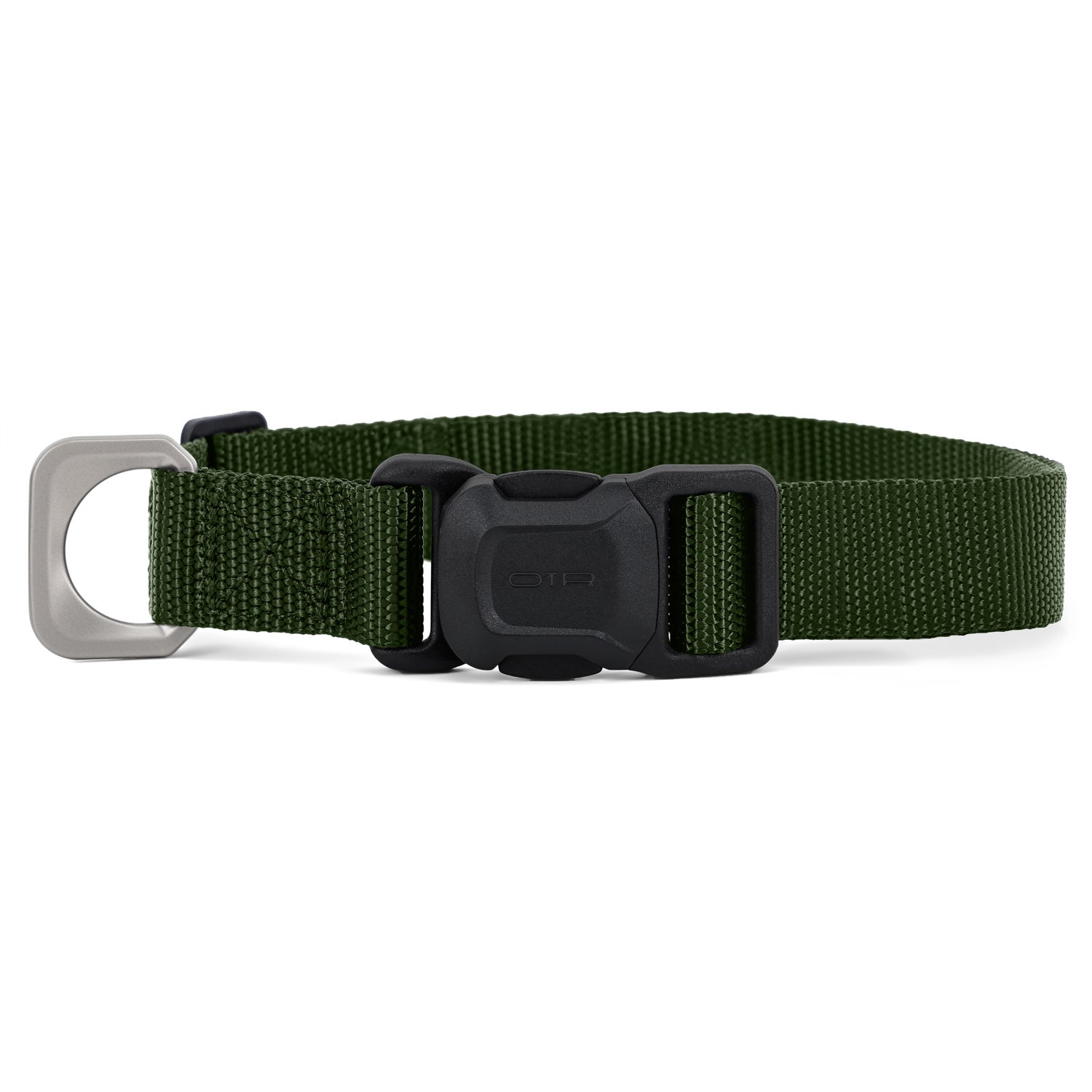 Otr Durable Magnetic Dog Collar, Green, Small