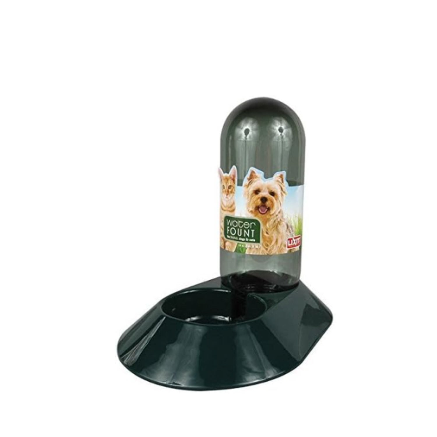 Lixit Water Fountain For Cats & Small Dogs, 32Oz, Assorted Colors
