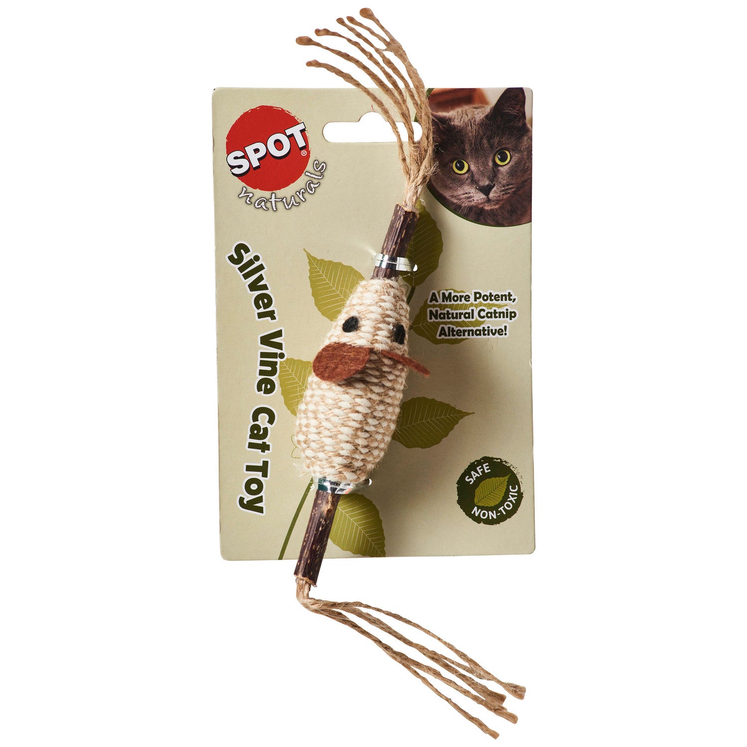 Spot Silvervine Cord & Stick Cat Toy