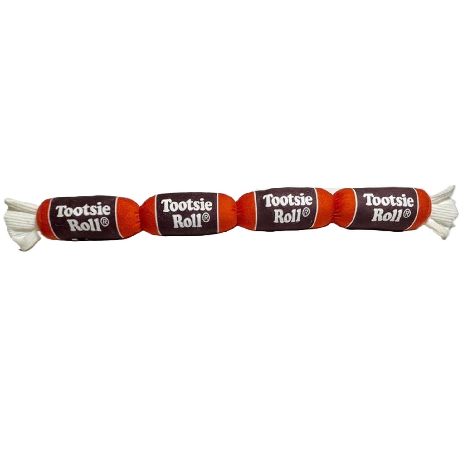 Tootsie Roll Plush Squeaky Dog Toy, Large - 28