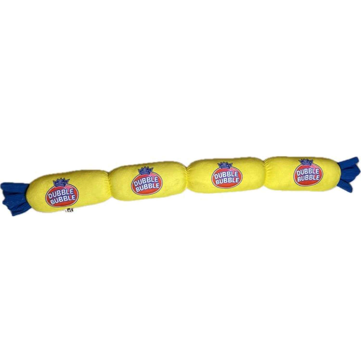 Tootsie Roll Dubble Bubble Crinkle Squeaky Tug Dog Toy, 27