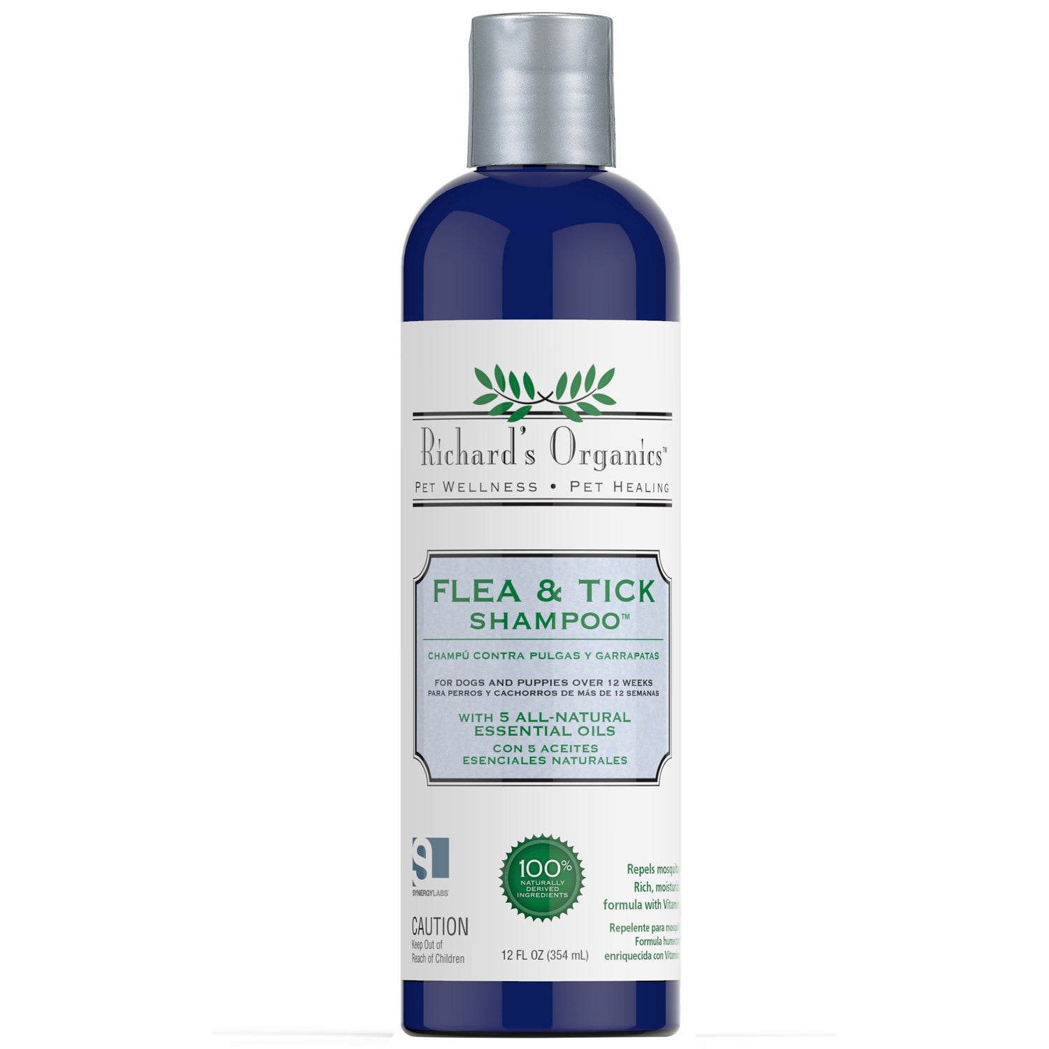 Richard's Organics Flea & Tick Dog Shampoo