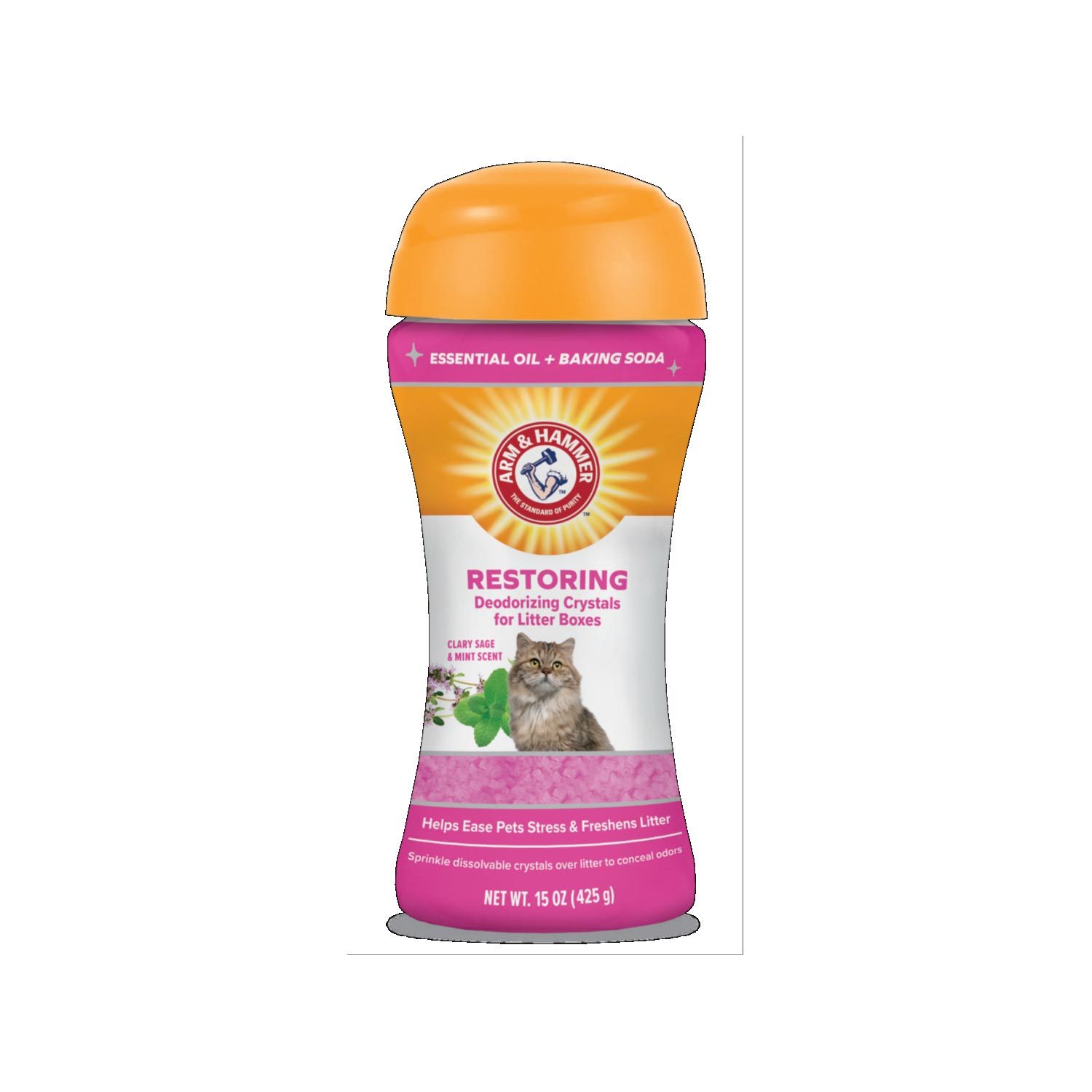 Arm & Hammer Deodorizing Cat Litter Crystals, Restore Scent