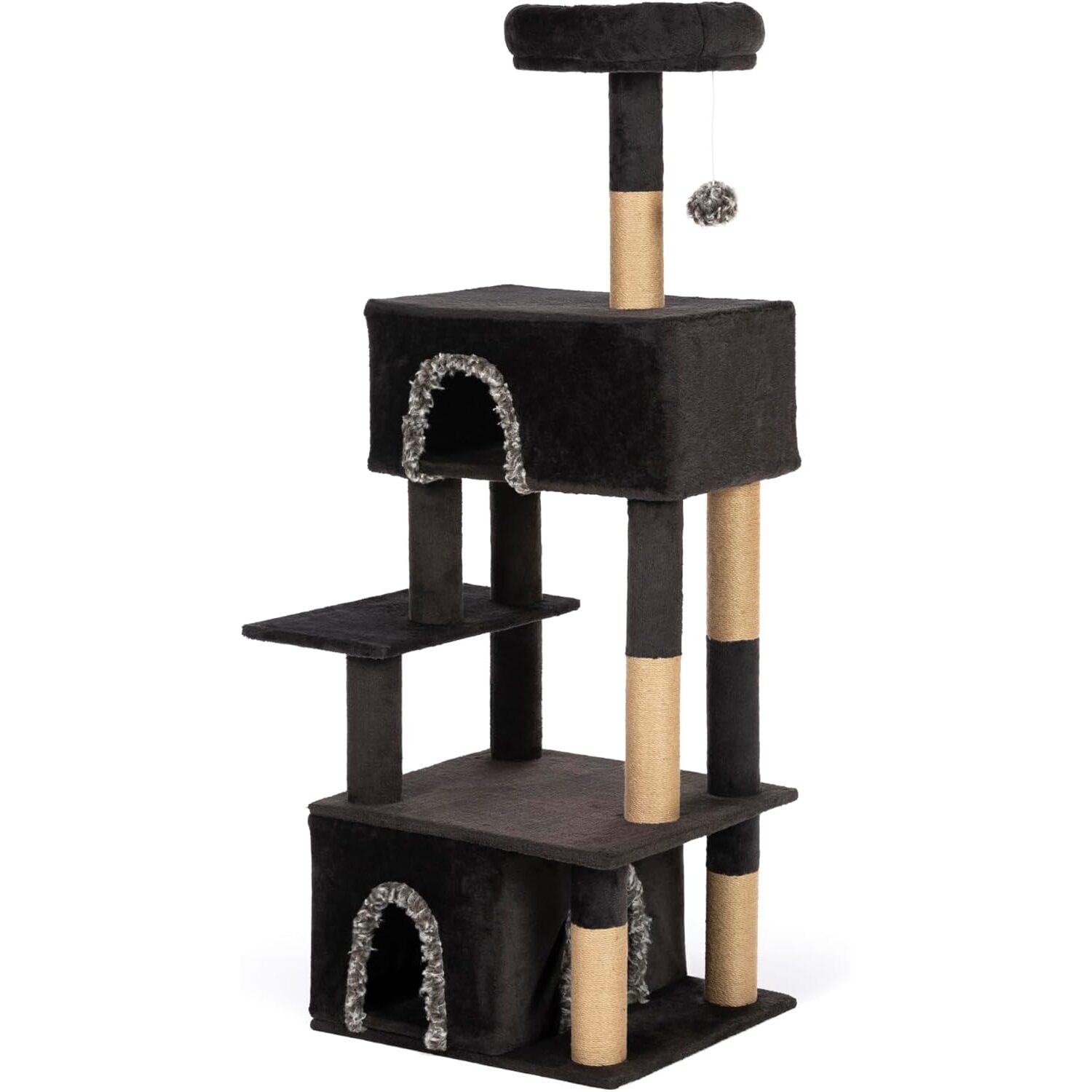 Prevue Pet Products Dark Tower Cat Tree Tower And Hideout