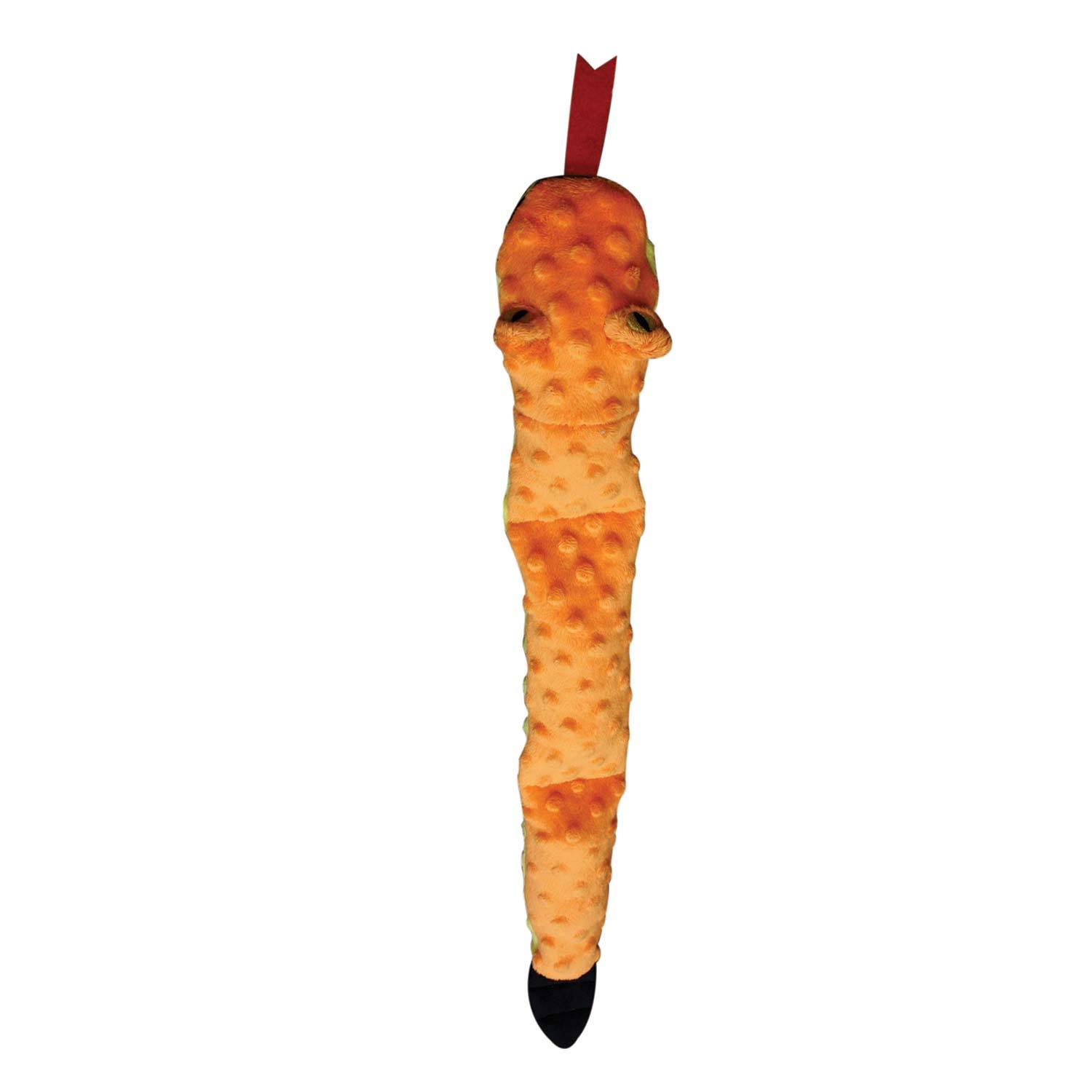 Spot Skinneeez Extreme Triple Squeak Snake Dog Toy, 25