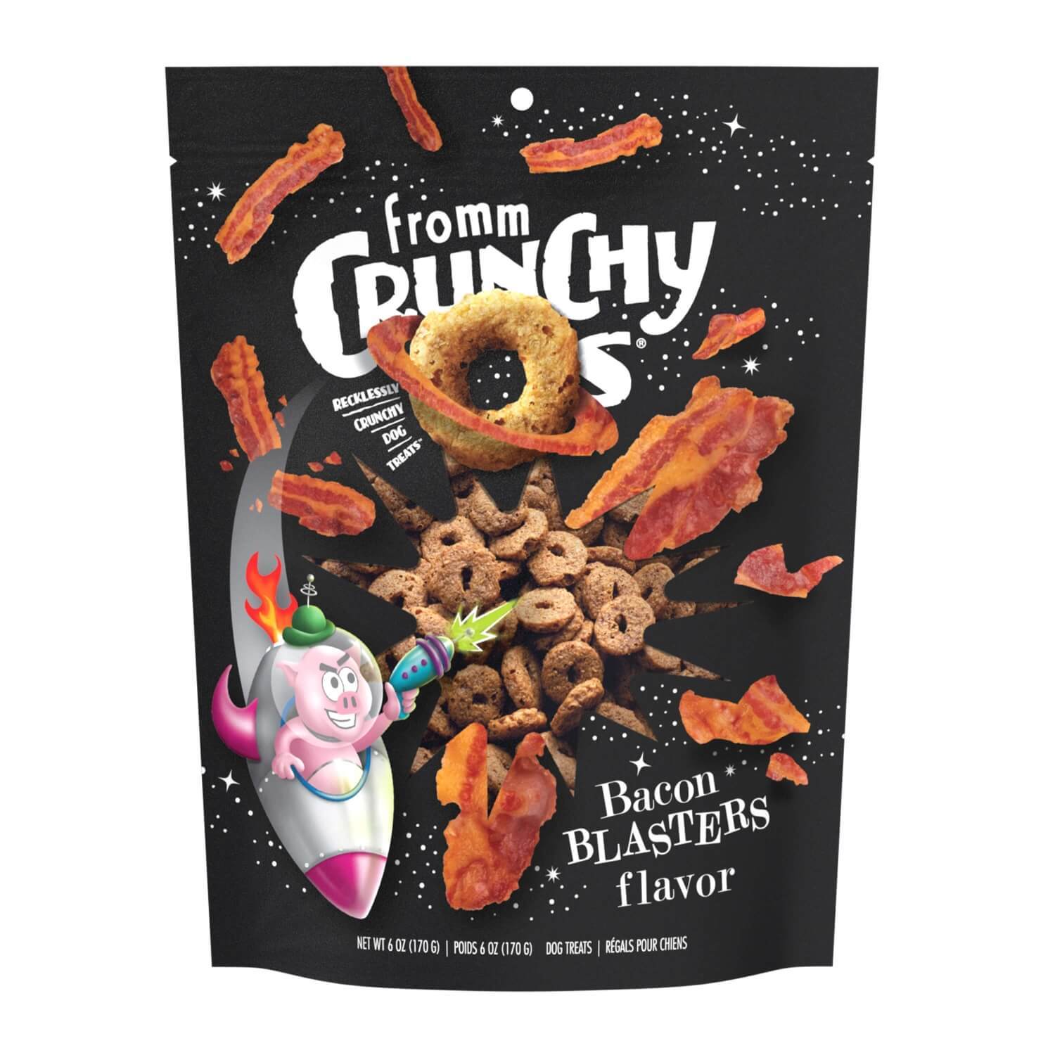 Fromm Crunchy Os® Bacon Blasts Flavor Dog Treats, 6 Oz
