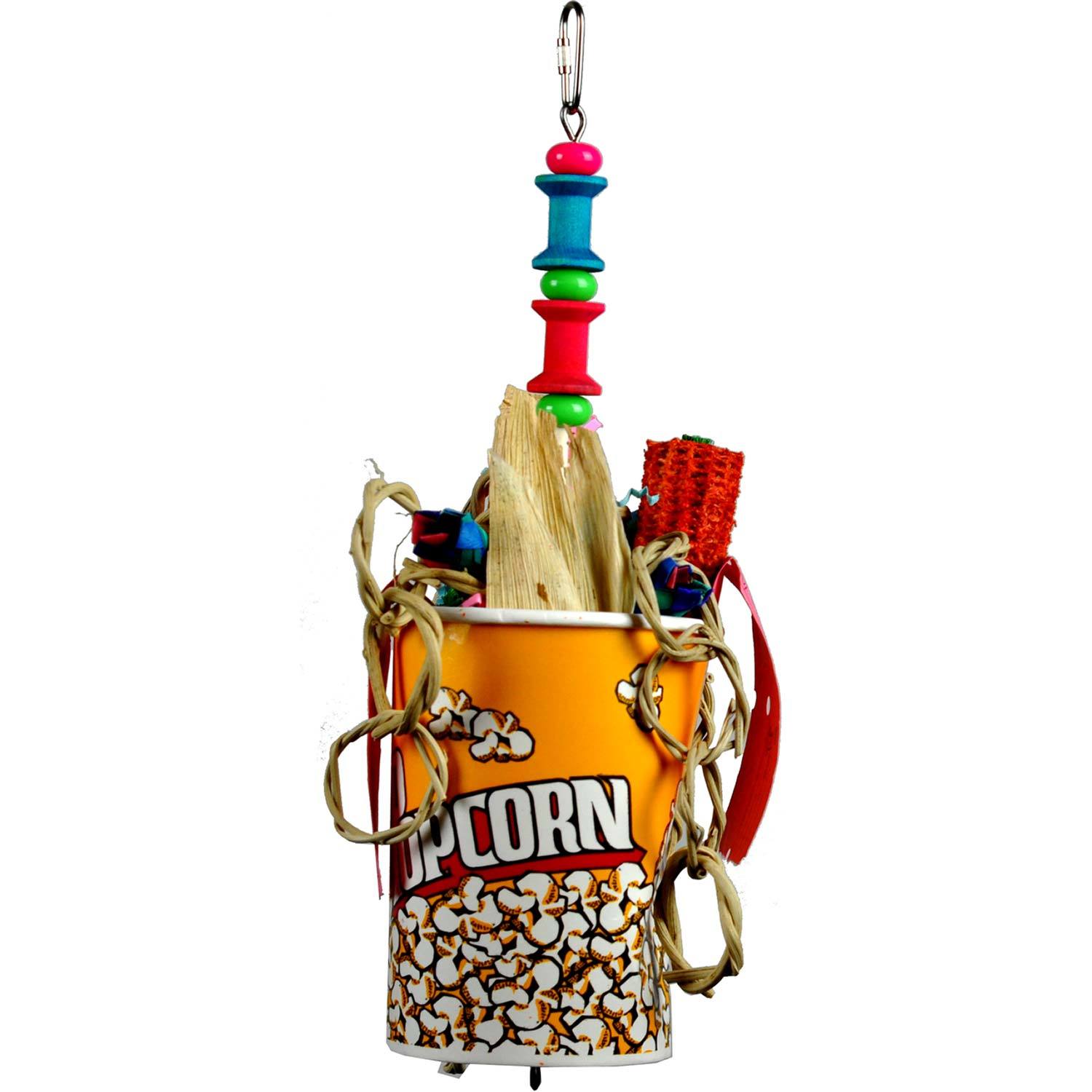 A&E Cage Happy Beaks Movie Time For Birds Bird Toy