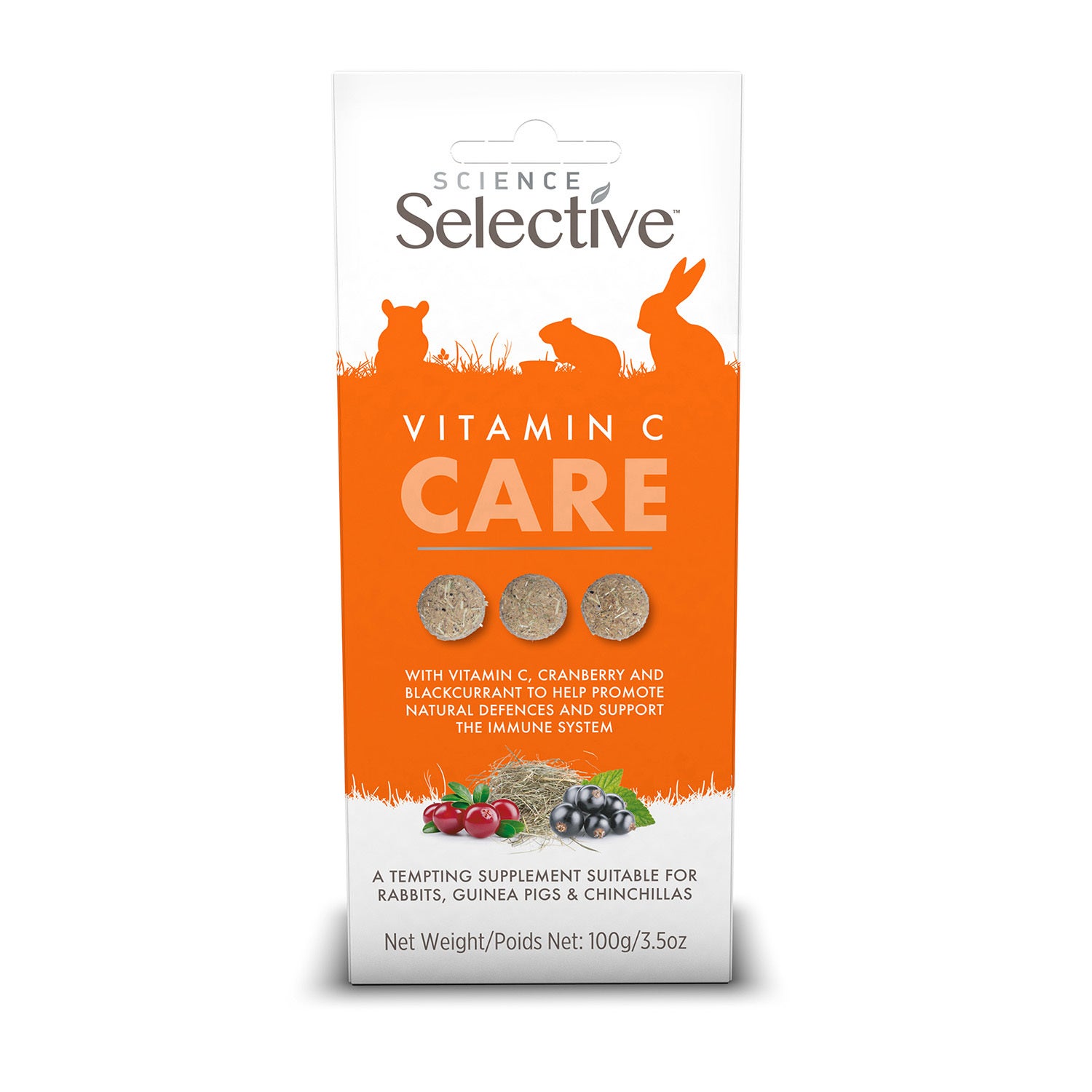 Science Selective Vitamin C Care Small Animal Supplement, 3.5Oz