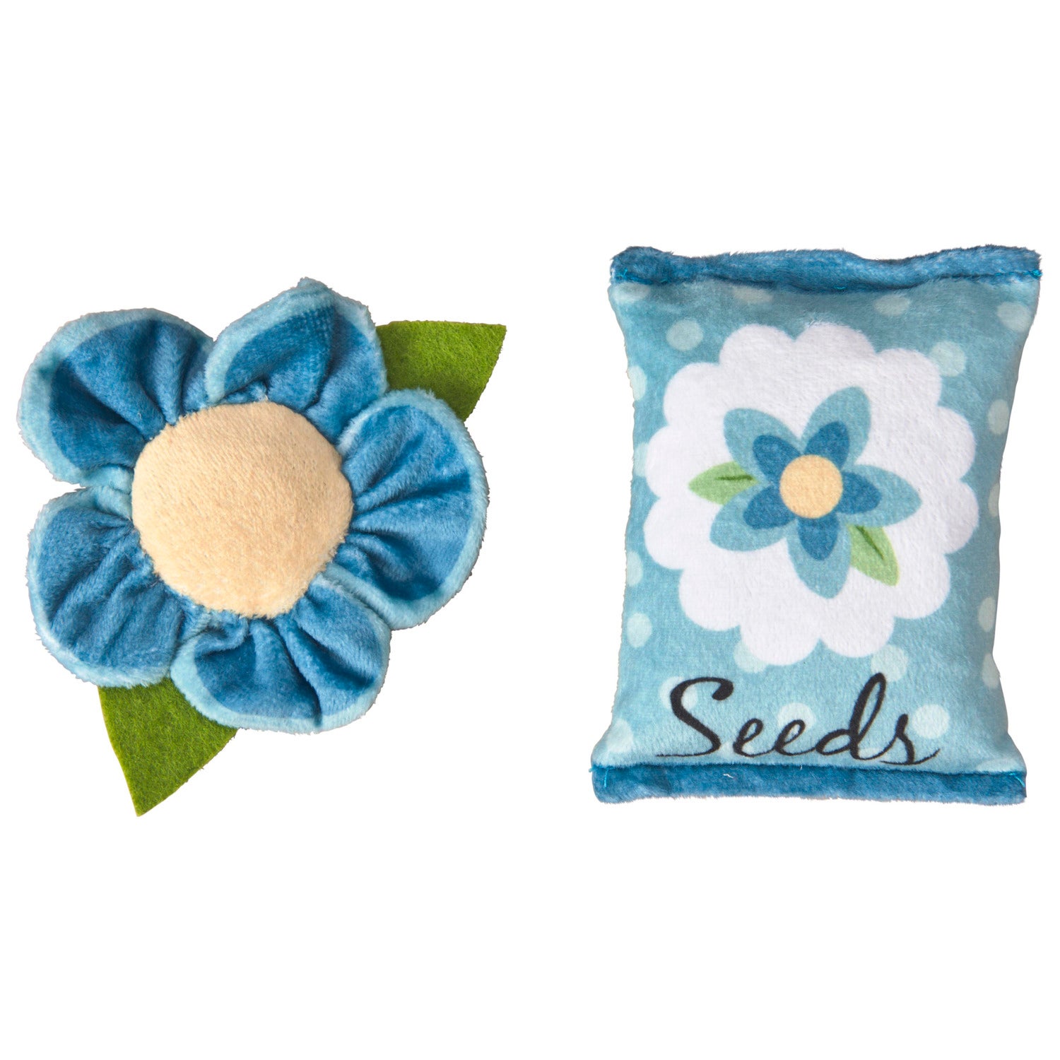 Spot Flower Garden Catnip Filled Cat Toy, 2 Pack, Assorted Colors