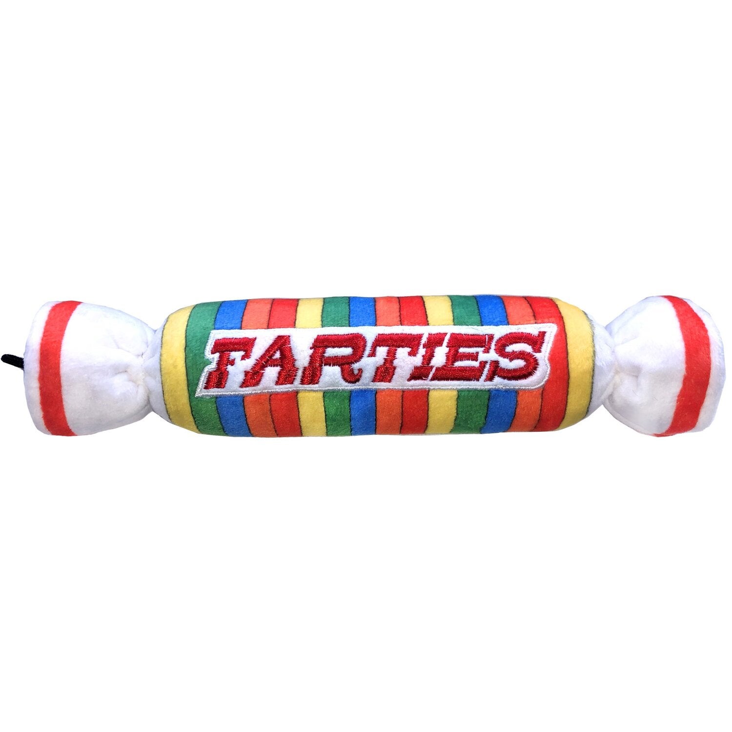 Huxley & Kent Power Plush Farties Plush Squeaky Dog Toy, Small