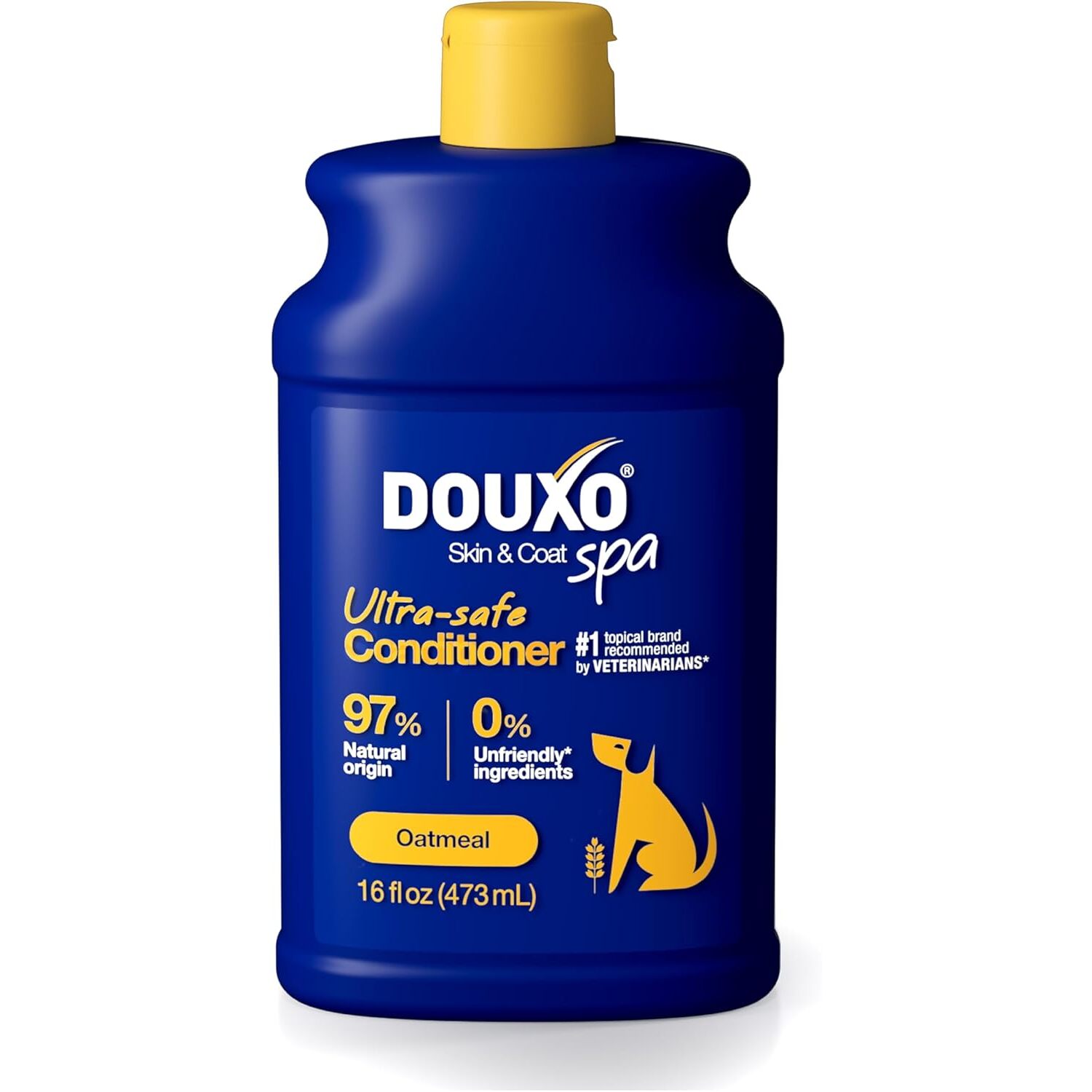 Douxo® Skin & Coat Spa - Ultra-Safe Oatmeal Dog Conditioner, 16-Fl-Oz