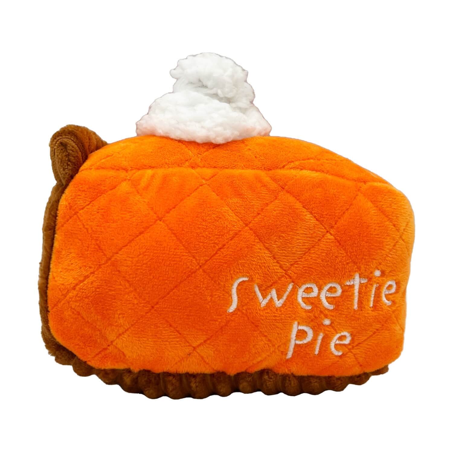 Huxley & Kent Punkin Pie Power Plush Fall Squeaky Dog Toy