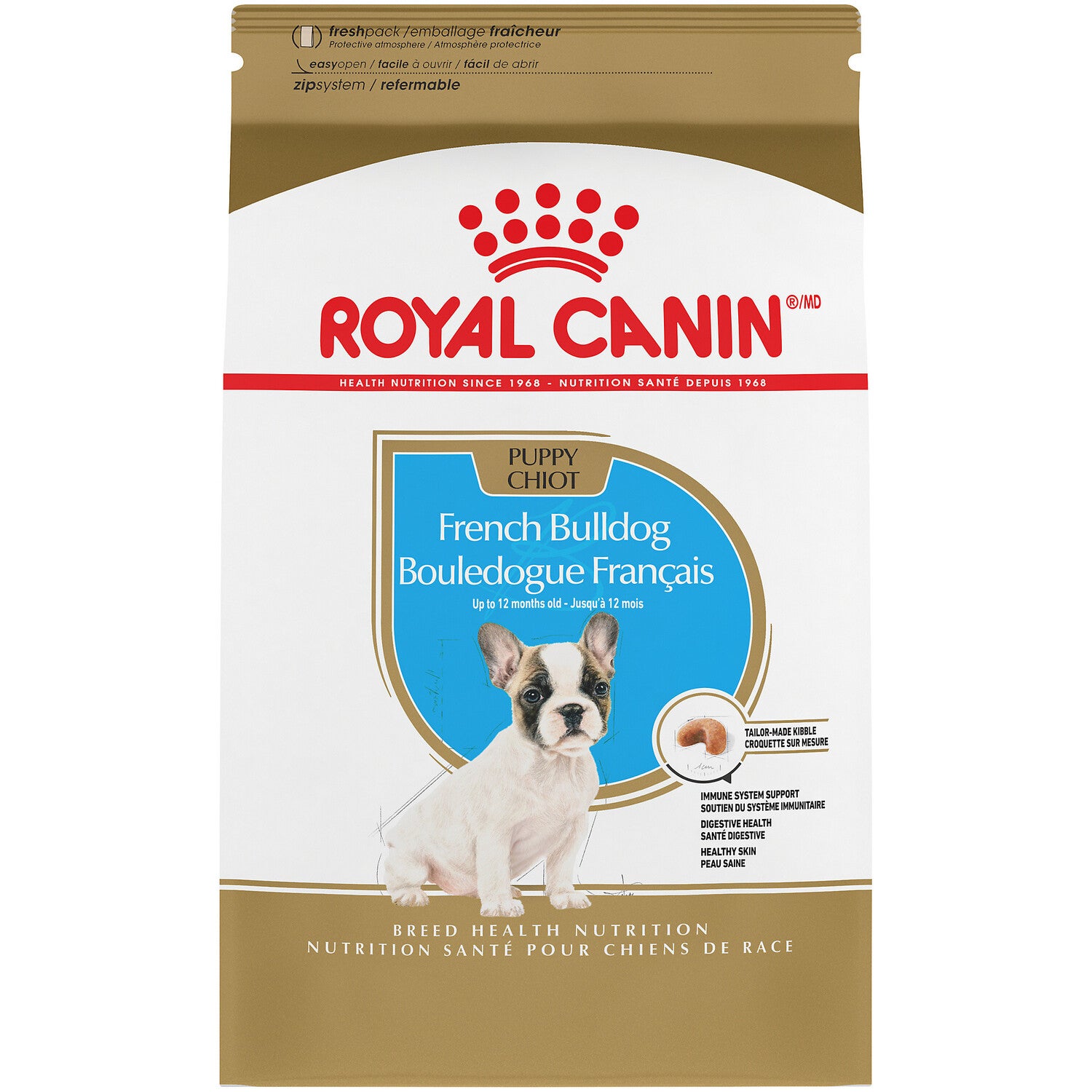 Royal Canin Breed Health Nutrition® French Bulldog Puppy Dry Dog Food, 10.5Lb
