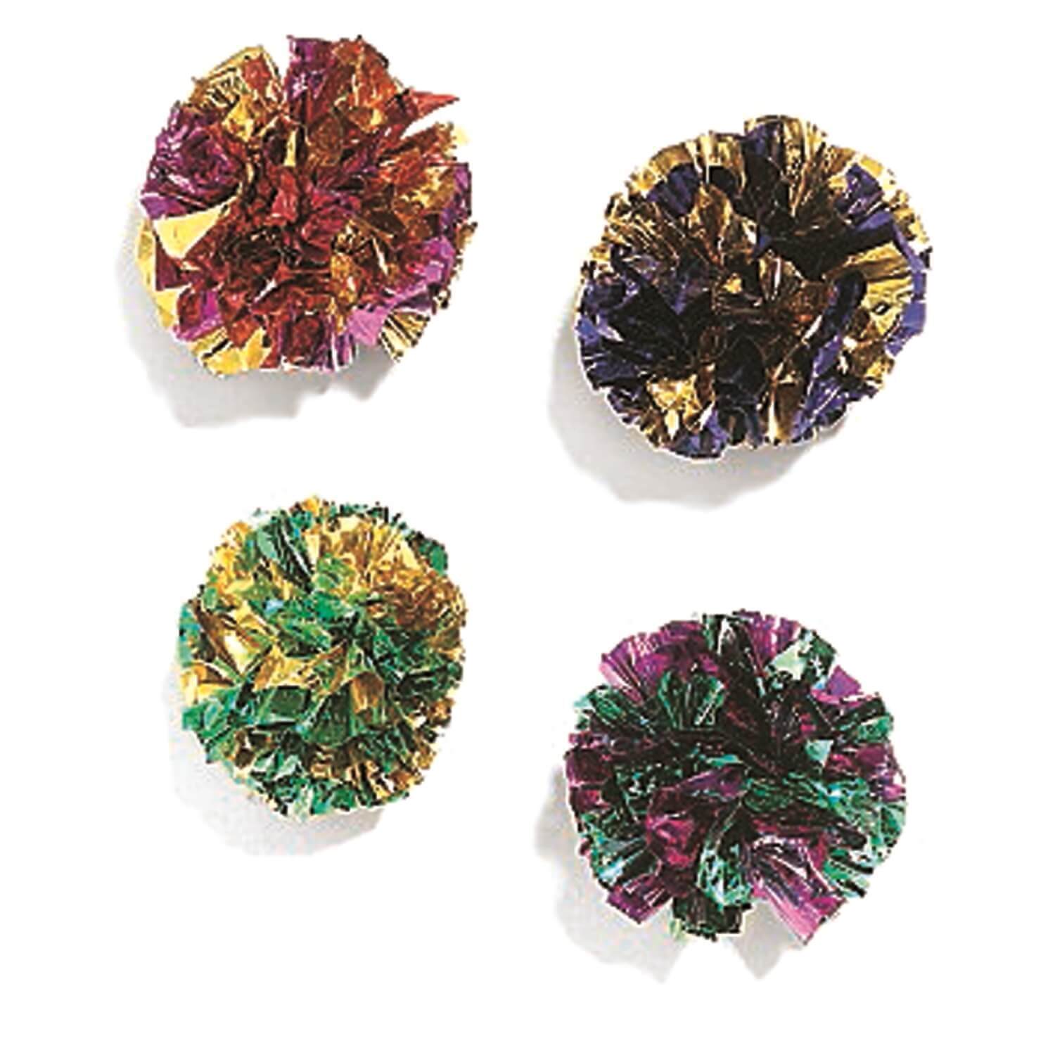 Spot Mylar Balls Crinkle Cat Toy, 1.5, Assorted