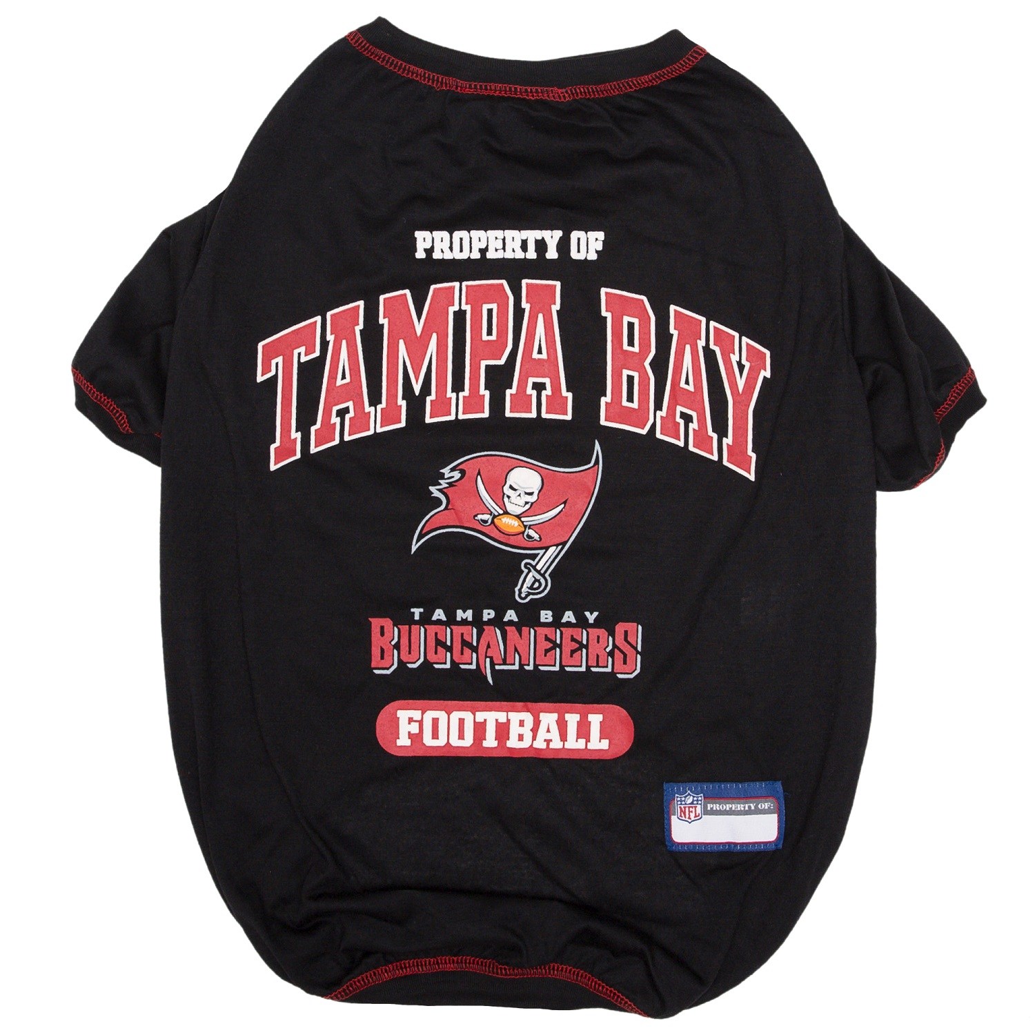 Pets First Tampa Bay Buccaneers Dog Shirt, Extra Small