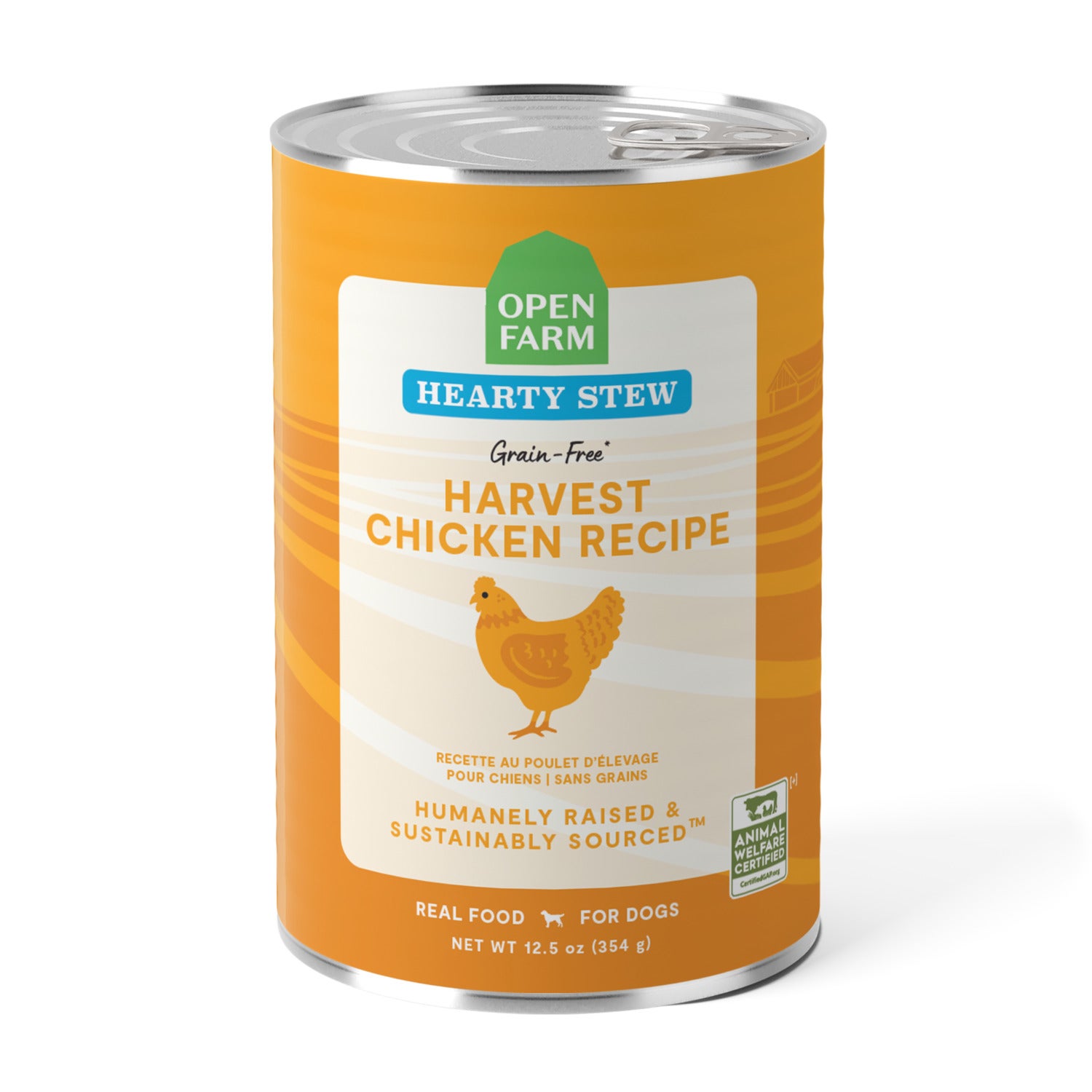 Open Farm Harvest Chicken Hearty Stew Wet Dog Food Recipe, 12.5-Oz.