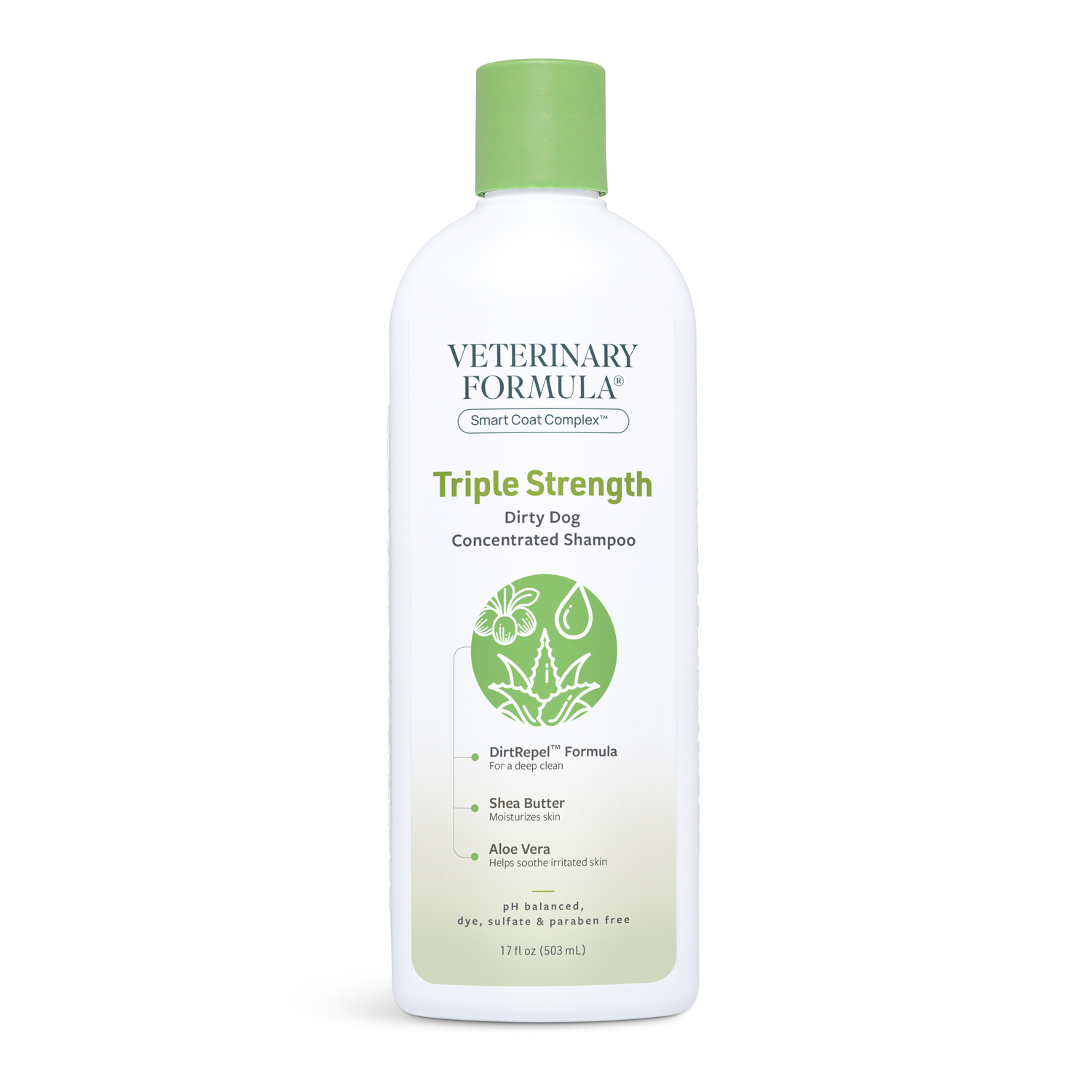 Veterinary Formula Smart Coat Complex Triple Strength Dirty Dog Shampoo 17-Fl-Oz Bottle