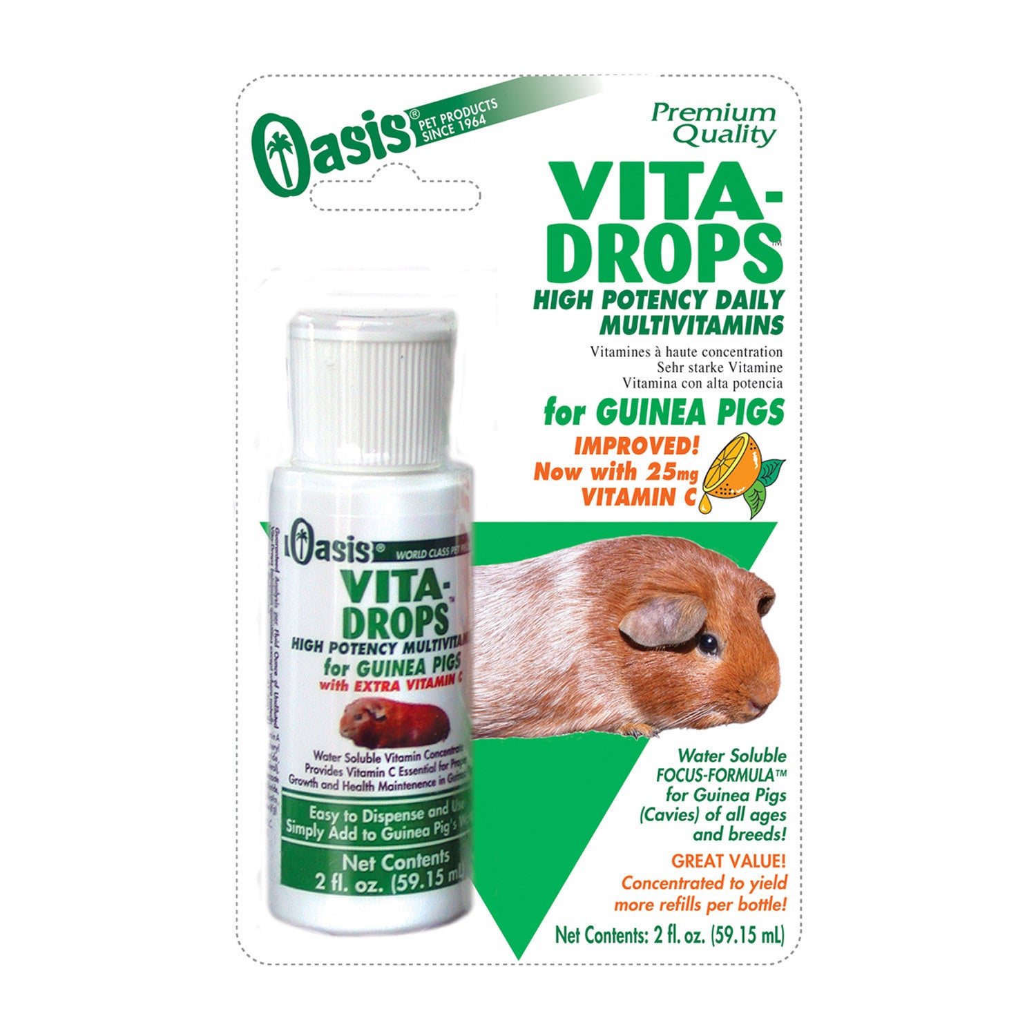 Oasis Vita Drops For Guinea Pigs