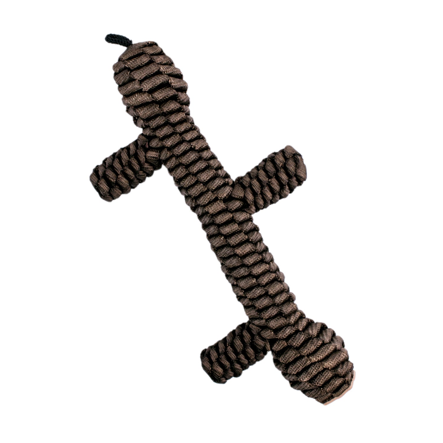Tall Tails Tug & Toss Brown Braided Stick Dog Toy, 9