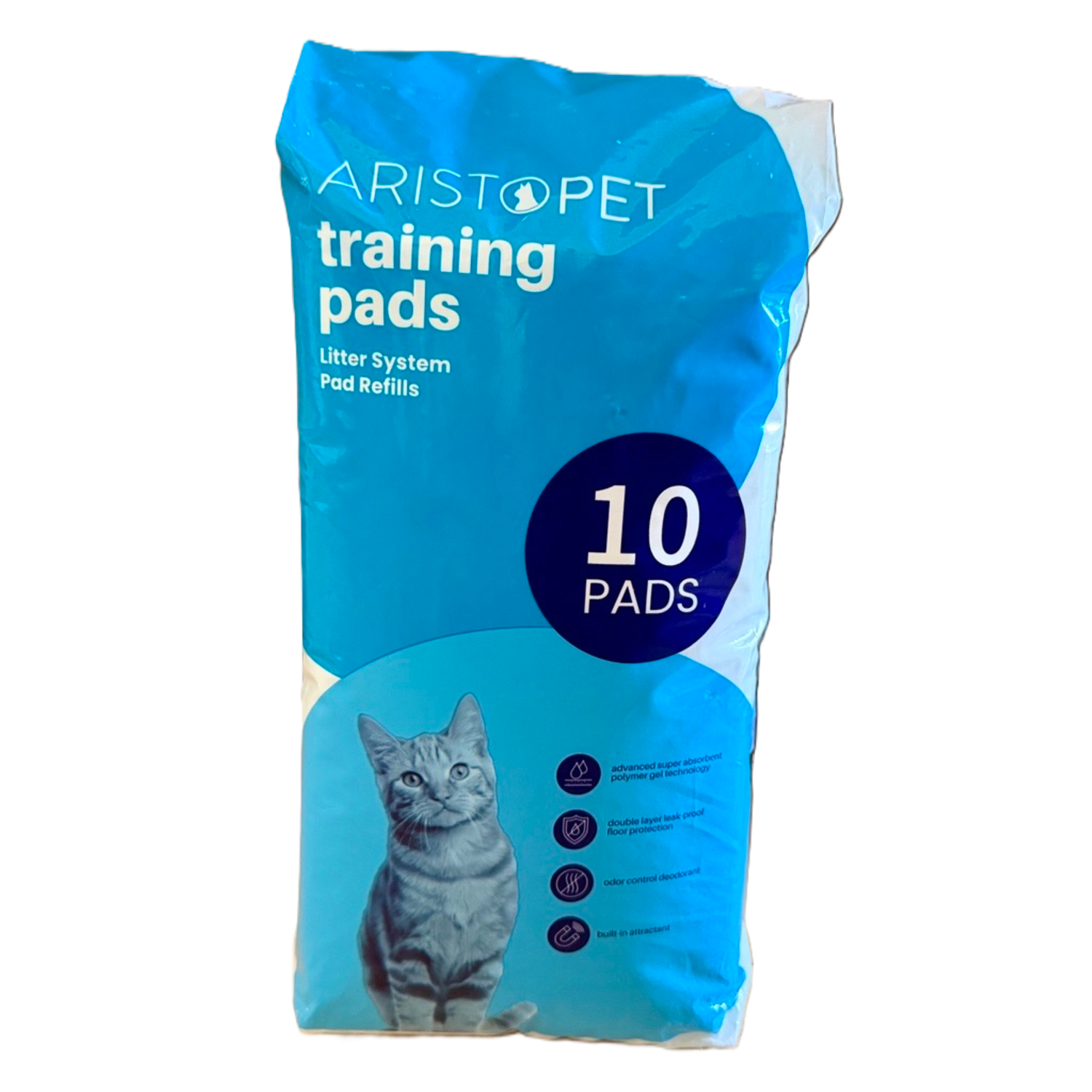 Aristopet Cat Litter System Potty Training Pad Refills, 10 Pack
