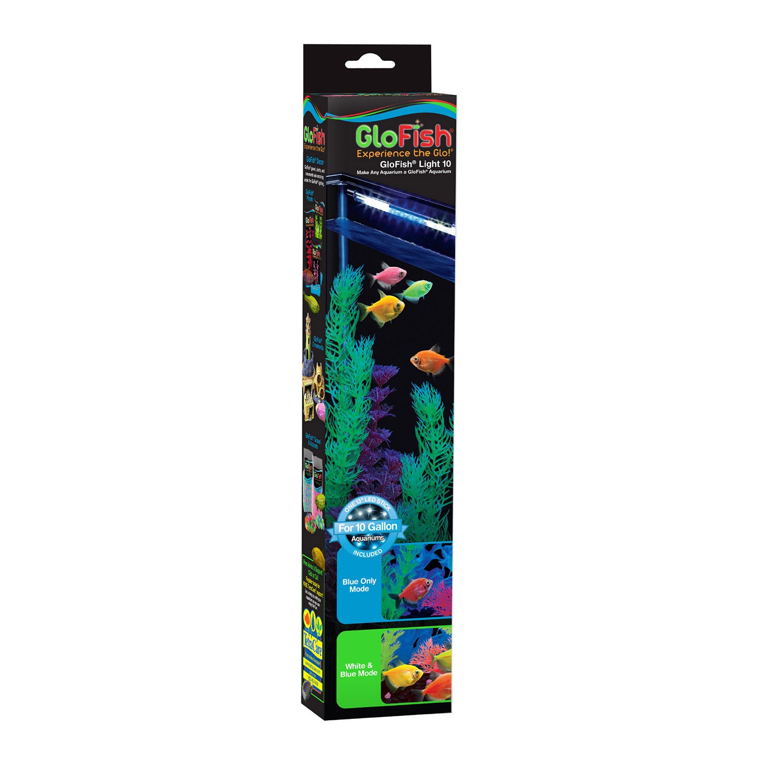 Glofish 10 Gallon Led Blue & White Aquarium Light