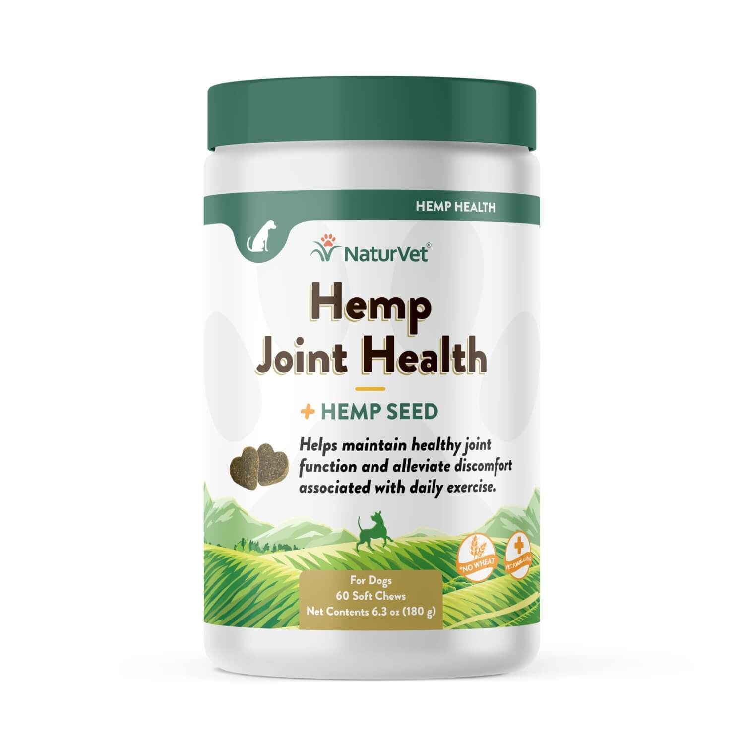 Naturvet Hemp Joint Health Soft Chews For Dogs