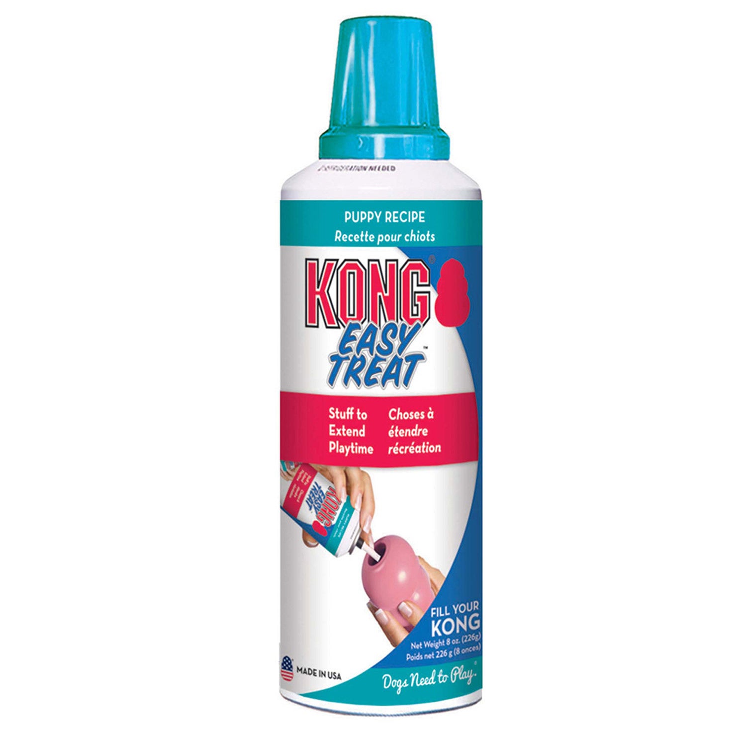 Kong Easy Treat, Dog Treat Paste - Puppy Recipe
