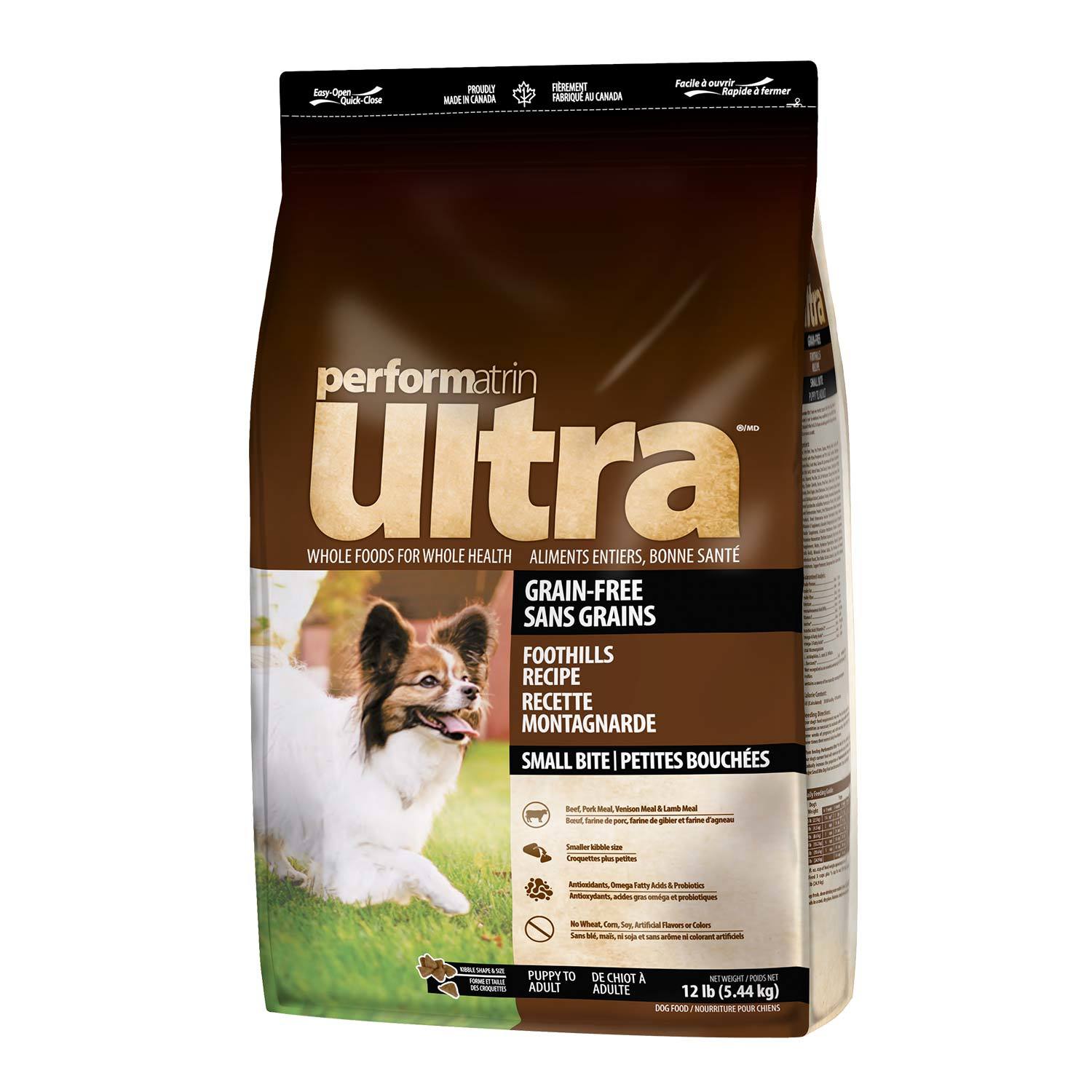 Performatrin Ultra Grain-Free Foothills Small Bite Dry Dog Food
