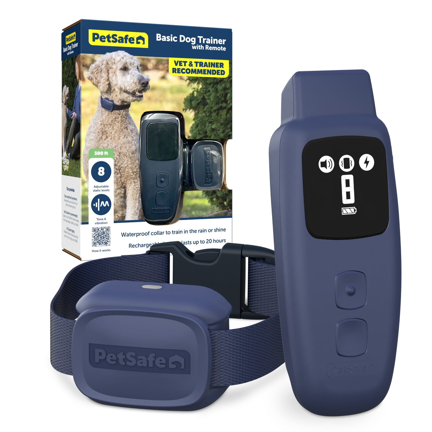Petsafe Basic Dog Trainer With Remote – Waterproof Training Dog Collar, 300 Ft Range