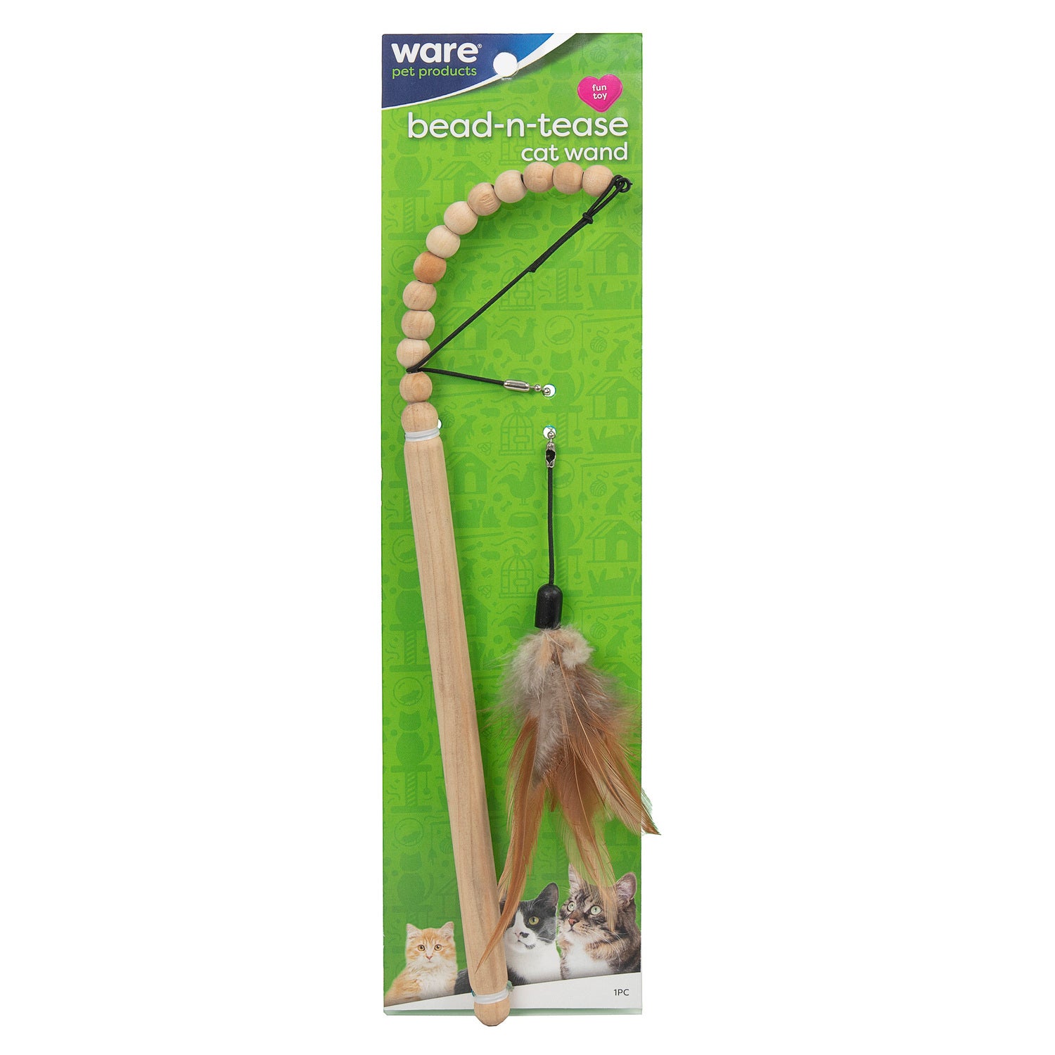 Ware Bead-N-Tease Interactive Cat Toy
