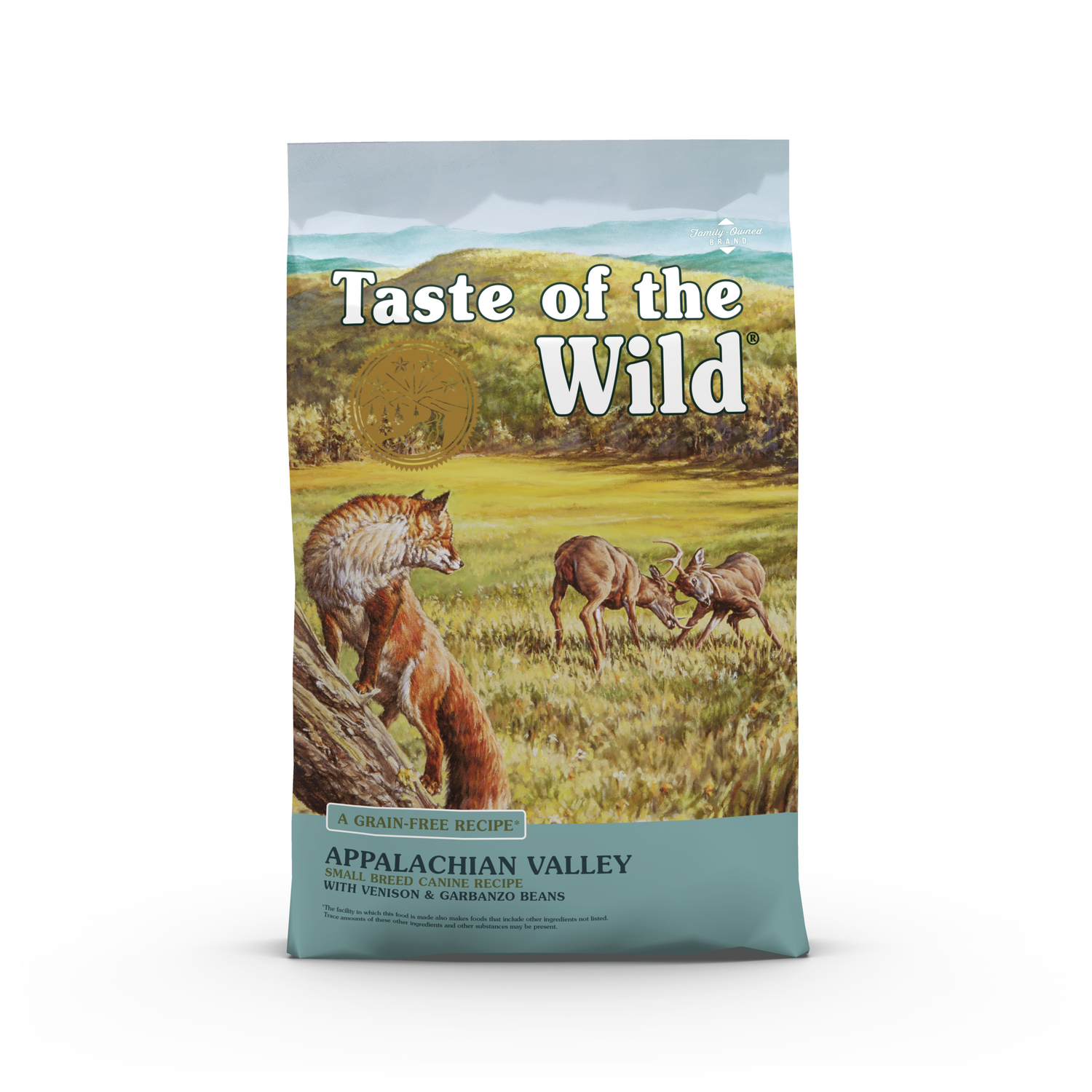 Taste Of The Wild Dry Dog Food, Appalachian Valley Small Breed Canine Recipe With Venison & Garbanzo Beans, 5-Lb Bag