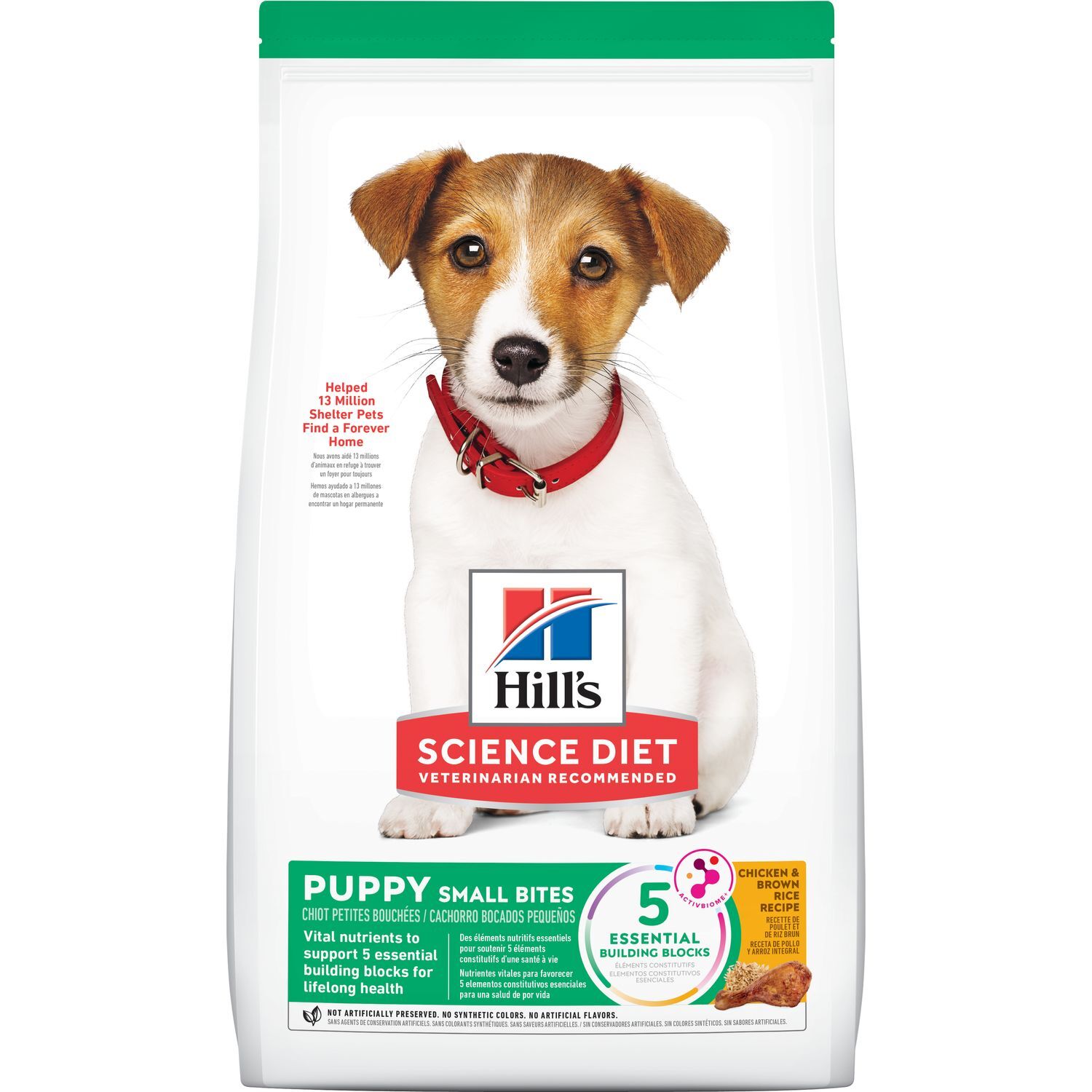 Hill's Science Diet Puppy Small Bites Chicken & Brown Rice Recipe Dry Dog Food, 12.5-Lb