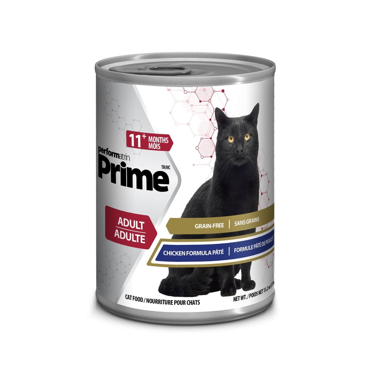 Performatrin Prime Adult Grain-Free Chicken Formula Wet Cat Food, 13.2-Oz Can