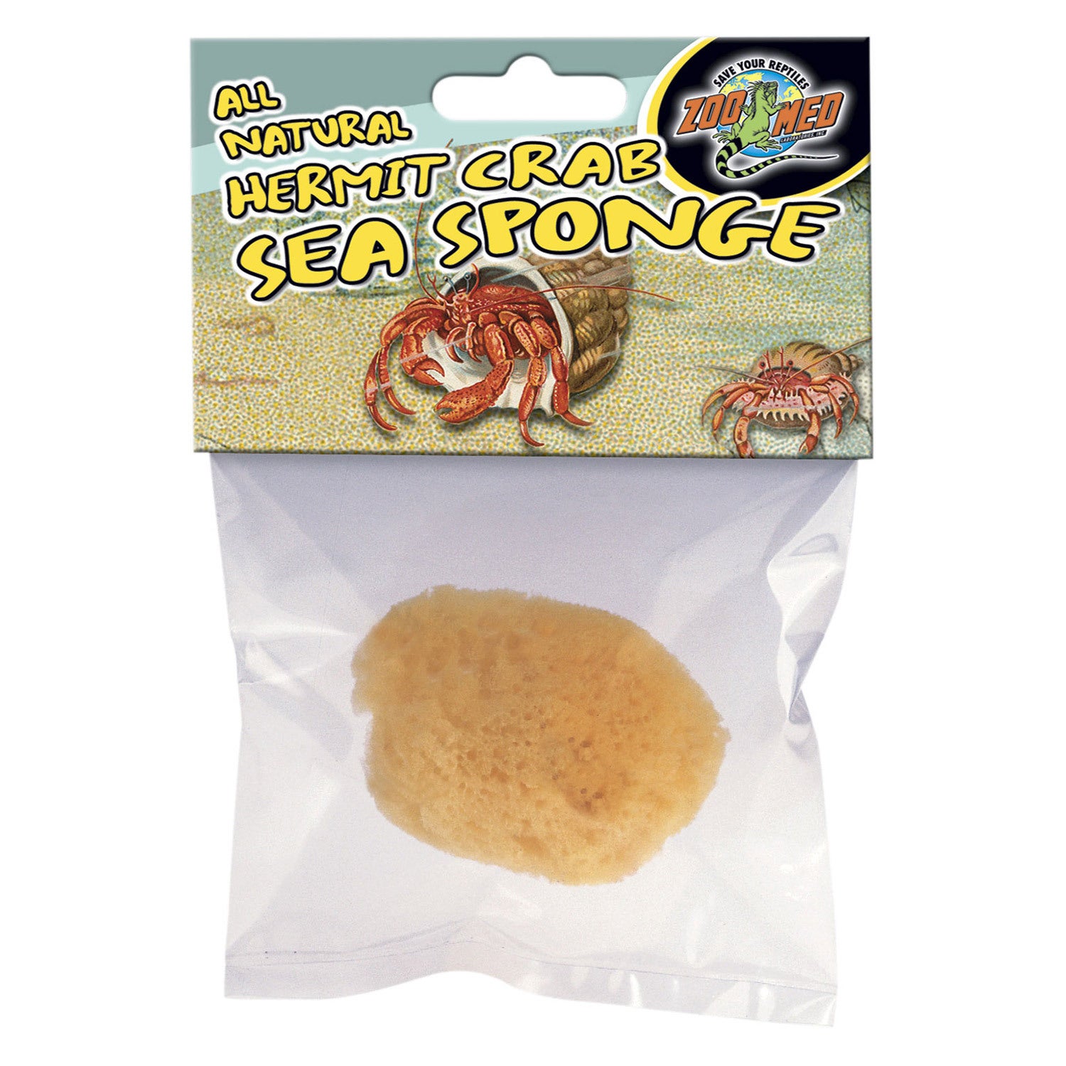 Zoo Med Hermit Crab Sea Sponge For Reptile Enclosures