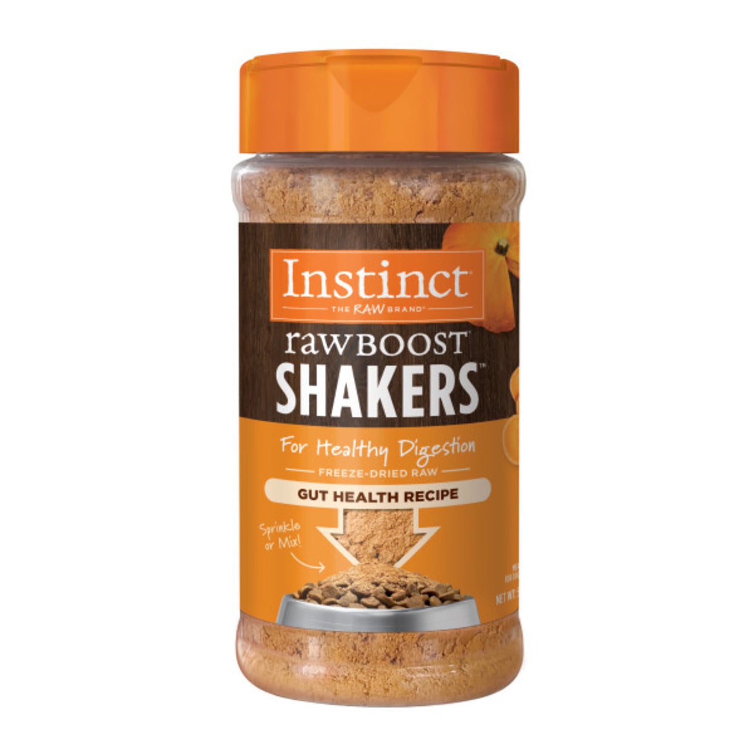 Instinct Raw Boost Shakers Gut Health Freeze-Dried Dog Food Topper, 5.5Oz