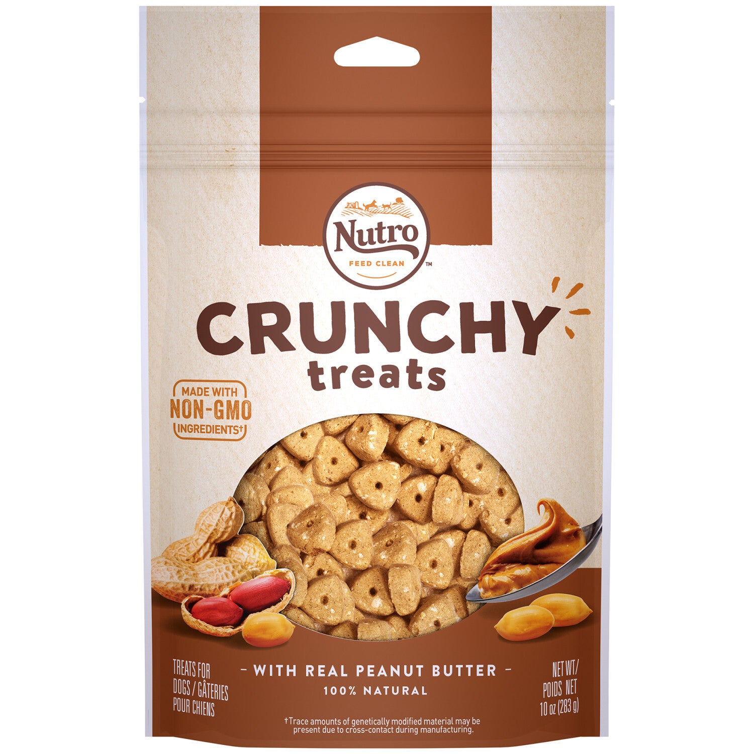 Nutro Crunchy Dog Treats - Peanut Butter