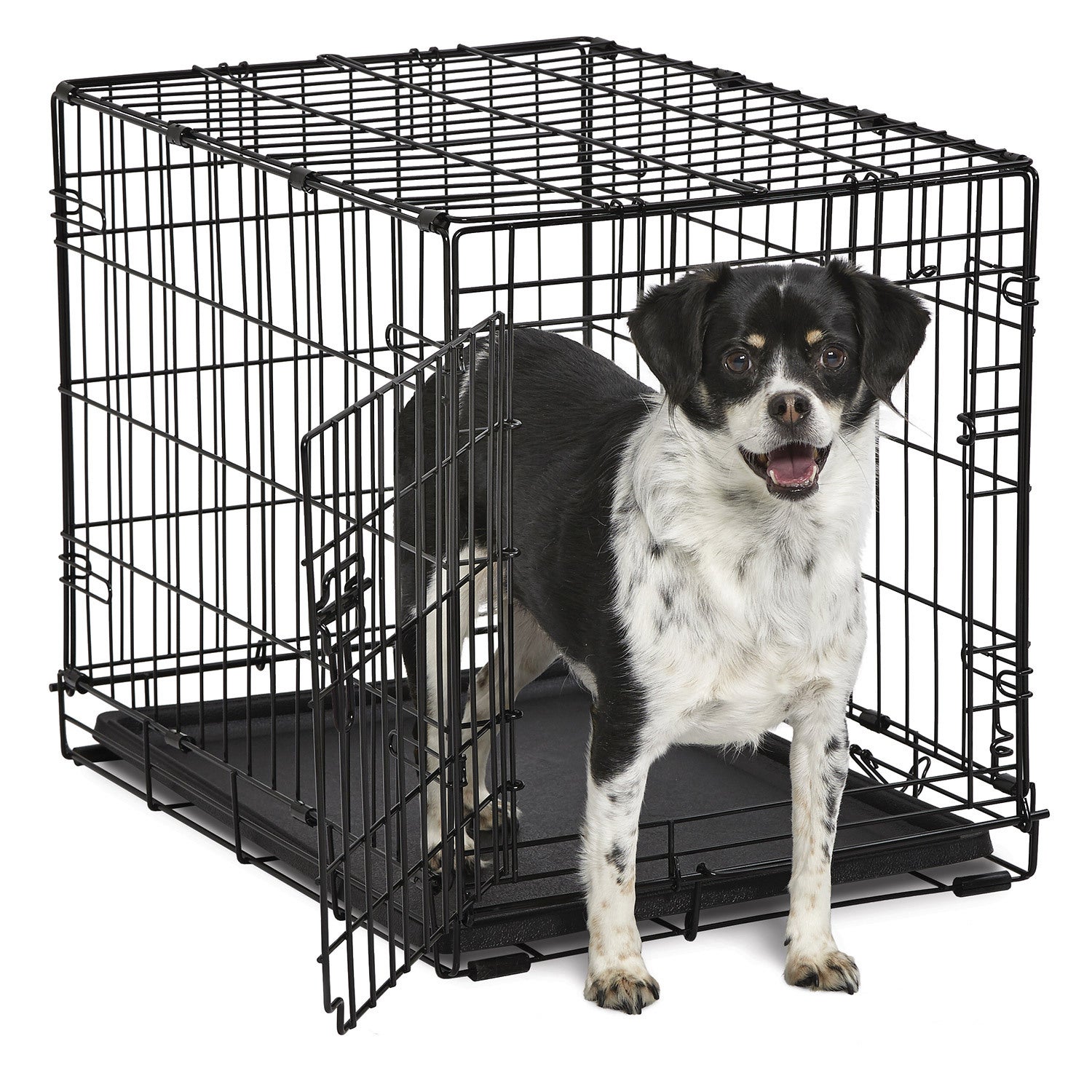 Midwest Contour Folding Single Door Dog Crate, 48