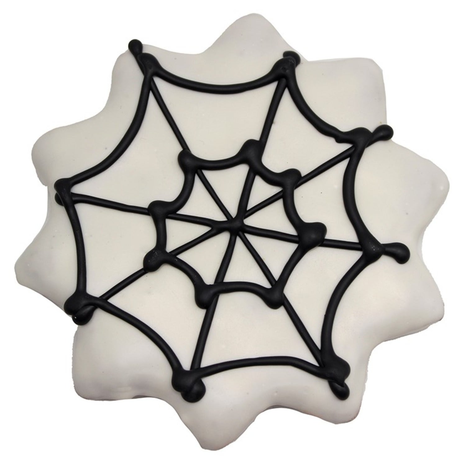 Claudia's Canine Bakery Halloween Spider Web Biscuit Cookie Dog Treat, 1-Each