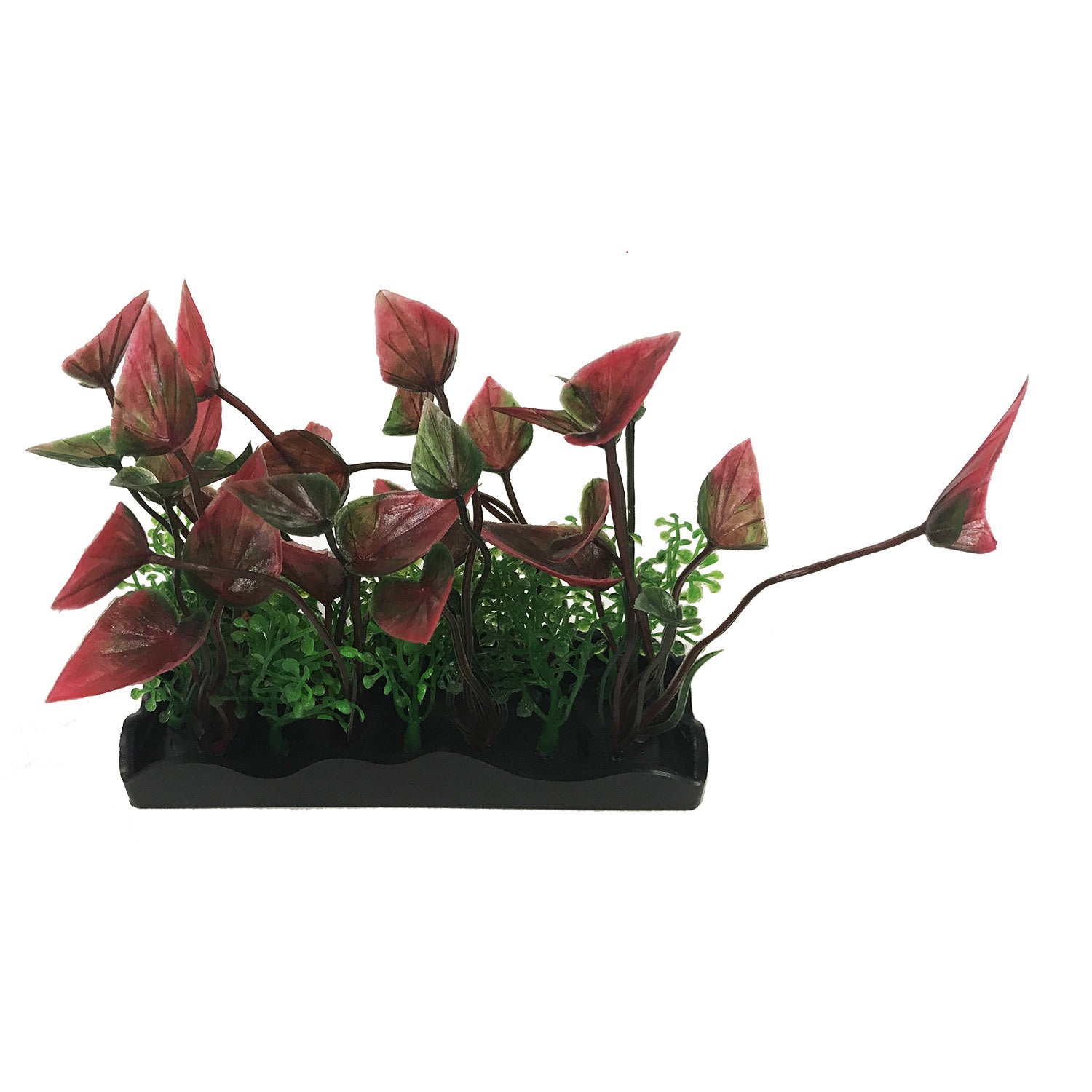 Penn-Plax Aquascaping Medium Green And Purple Bunch Plant Aquarium Plant