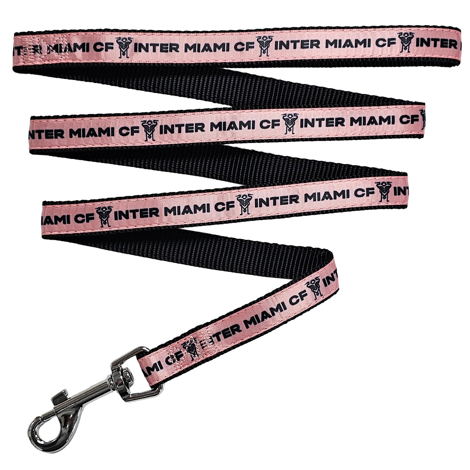 Pets First Inter Miami Satin Dog Leash, Large