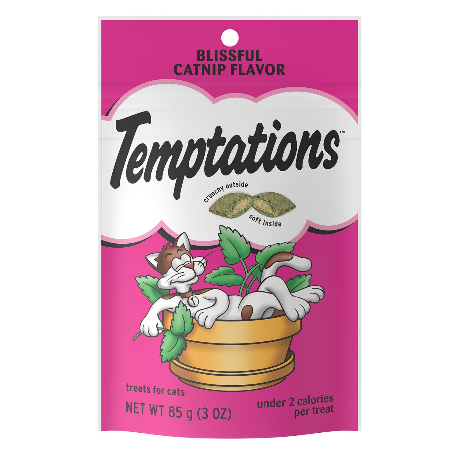 Temptations Blissful Catnip Flavour Cat Treat
