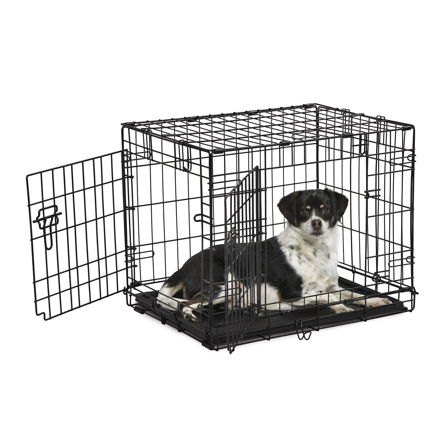 Midwest Contour Folding Double Door Dog Crate, 48