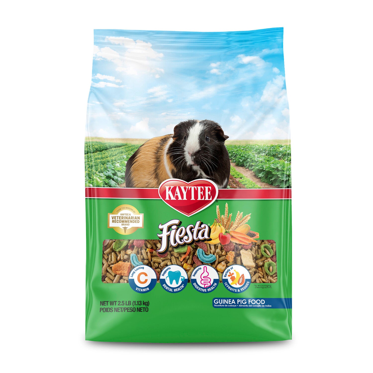 Kaytee Fiesta Guinea Pig Food, 2.5-Pounds