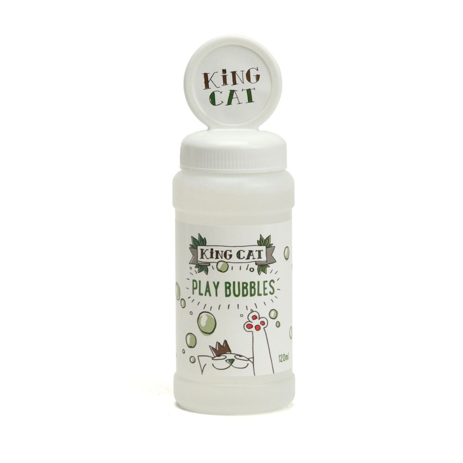 King Catnip Bubbles Cat Toy