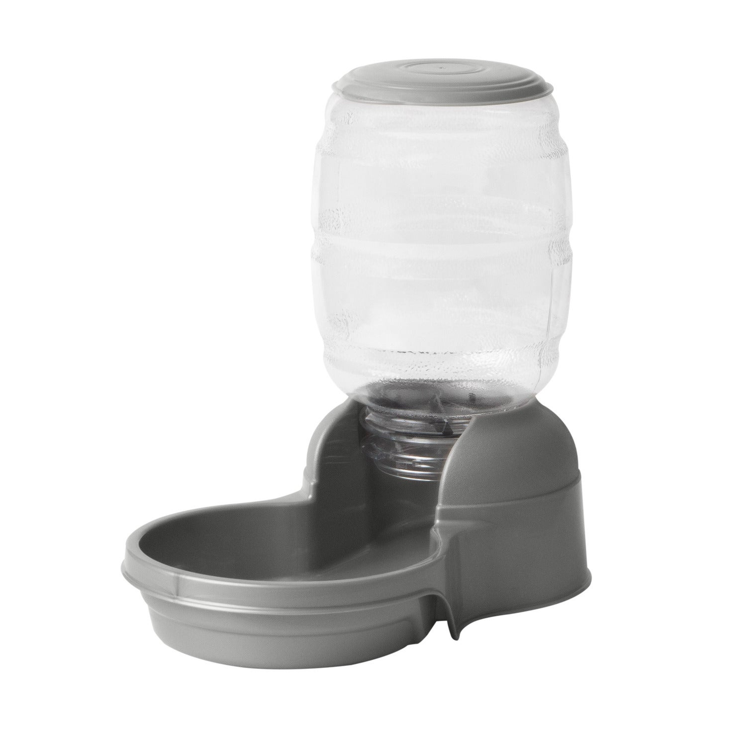 Petmate Replendish Dog Feeder With Microban, Pearl Silver Grey, Extra Small, 2-Lb Capacity